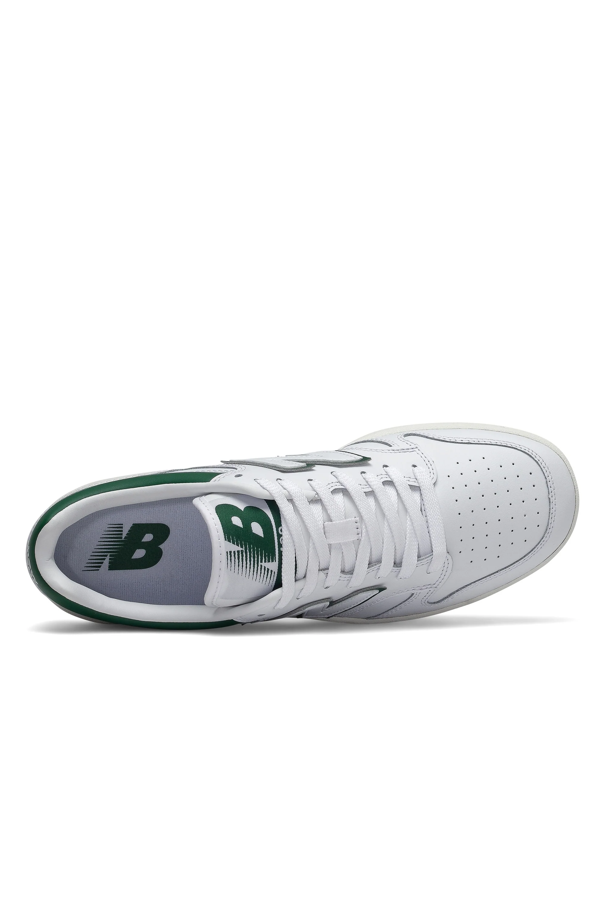 New Balance 480 Trainer White/Green - Image 3