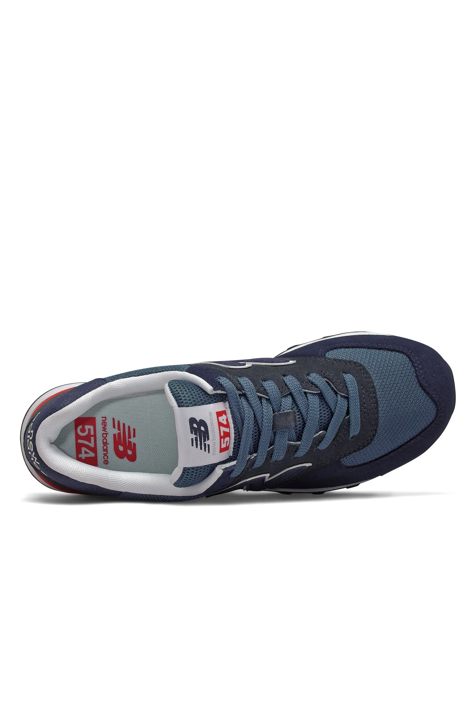 New Balance 574 Trainer Blue - Image 3