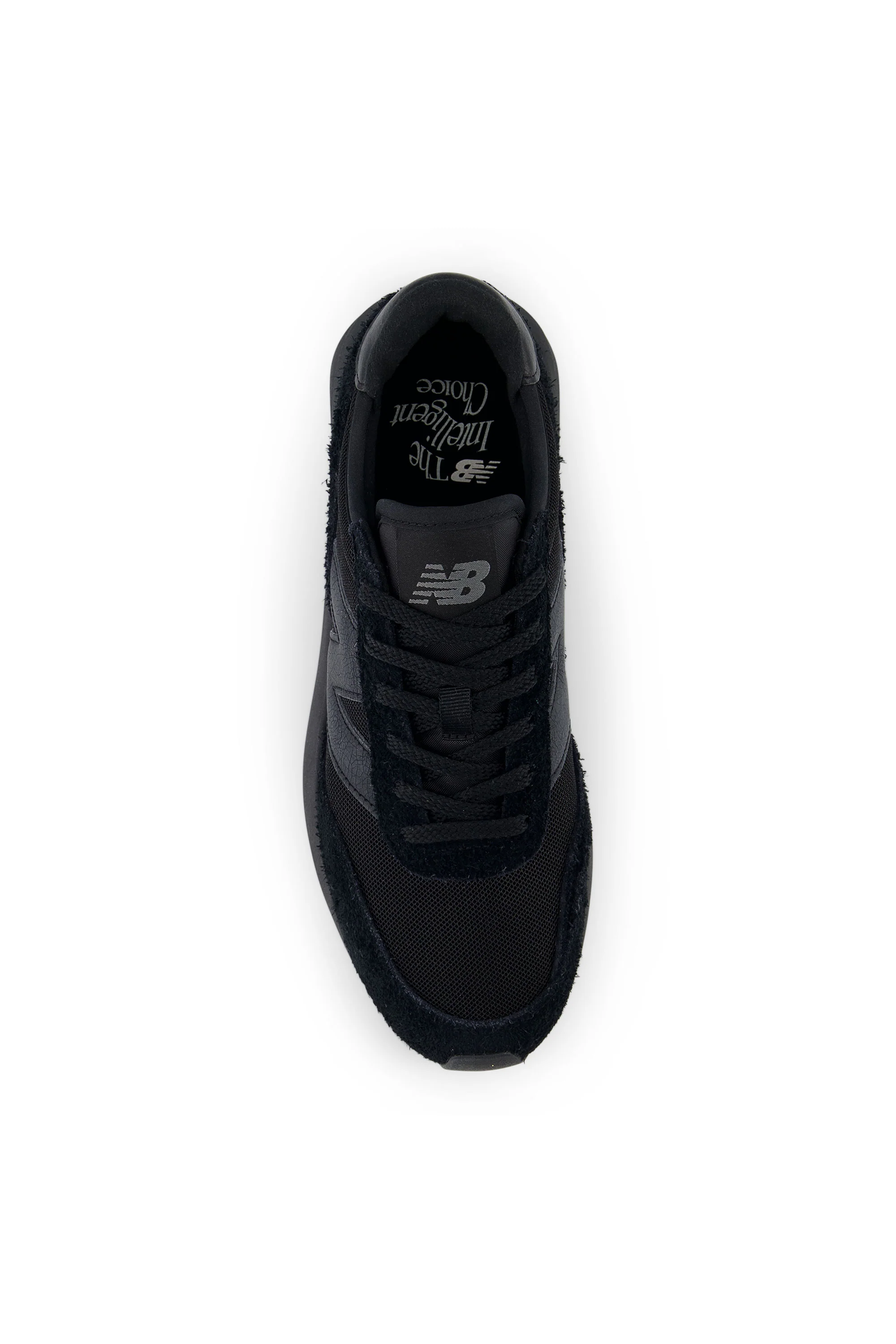 New Balance 370 Trainer Black/Castlerock - Image 3