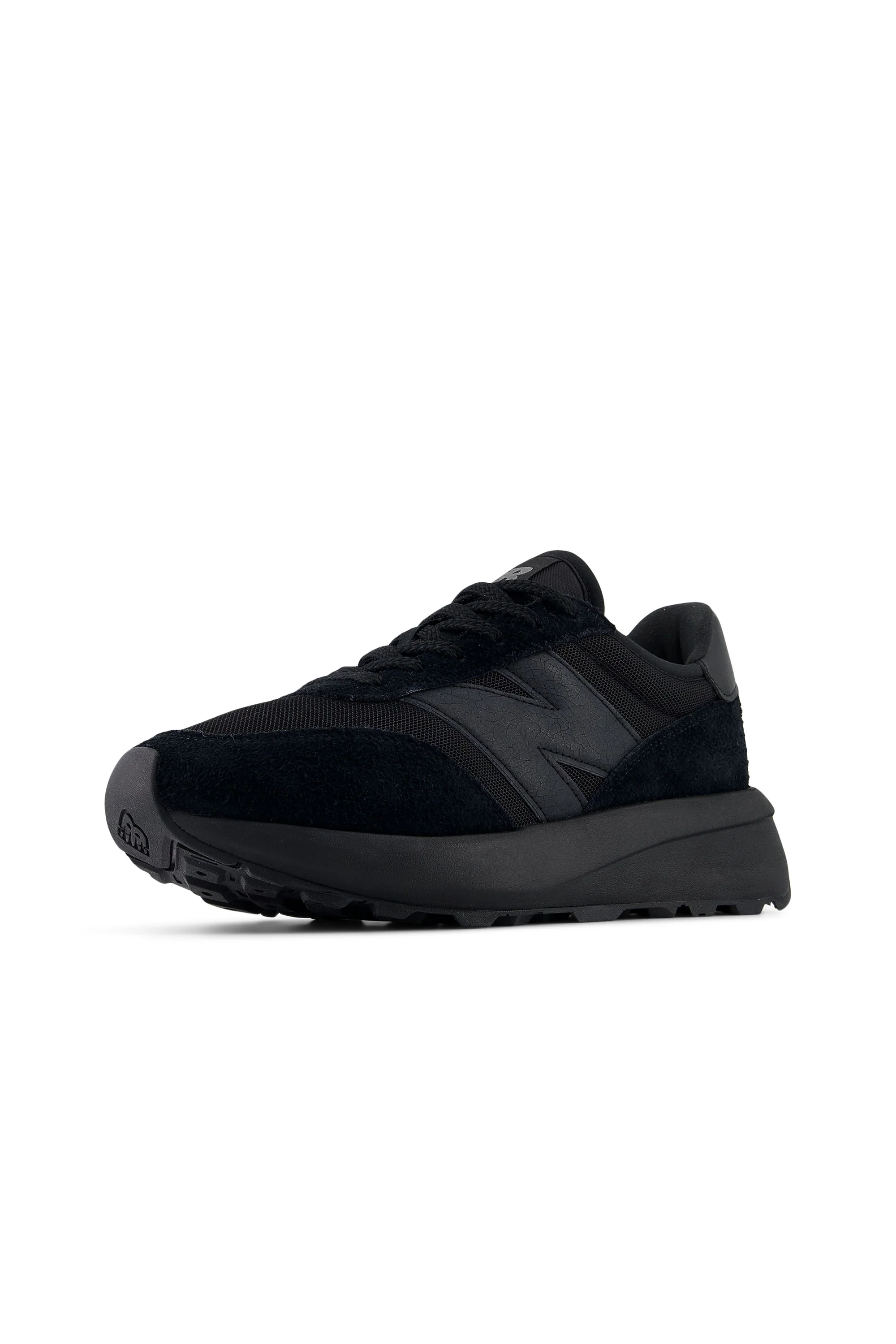 New Balance 370 Trainer Black/Castlerock - Image 4