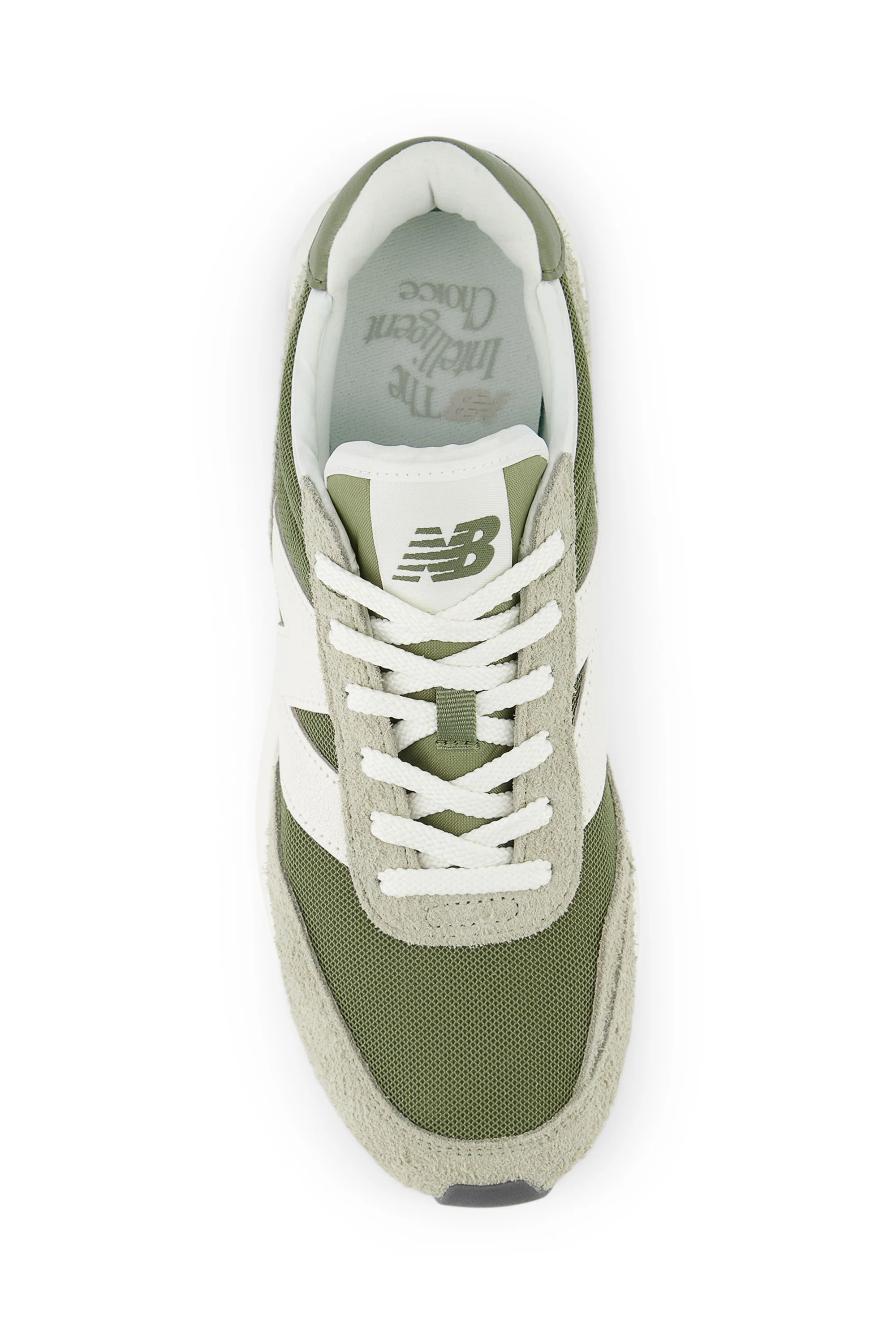 New Balance 370 Trainer Olivine Green - Image 3