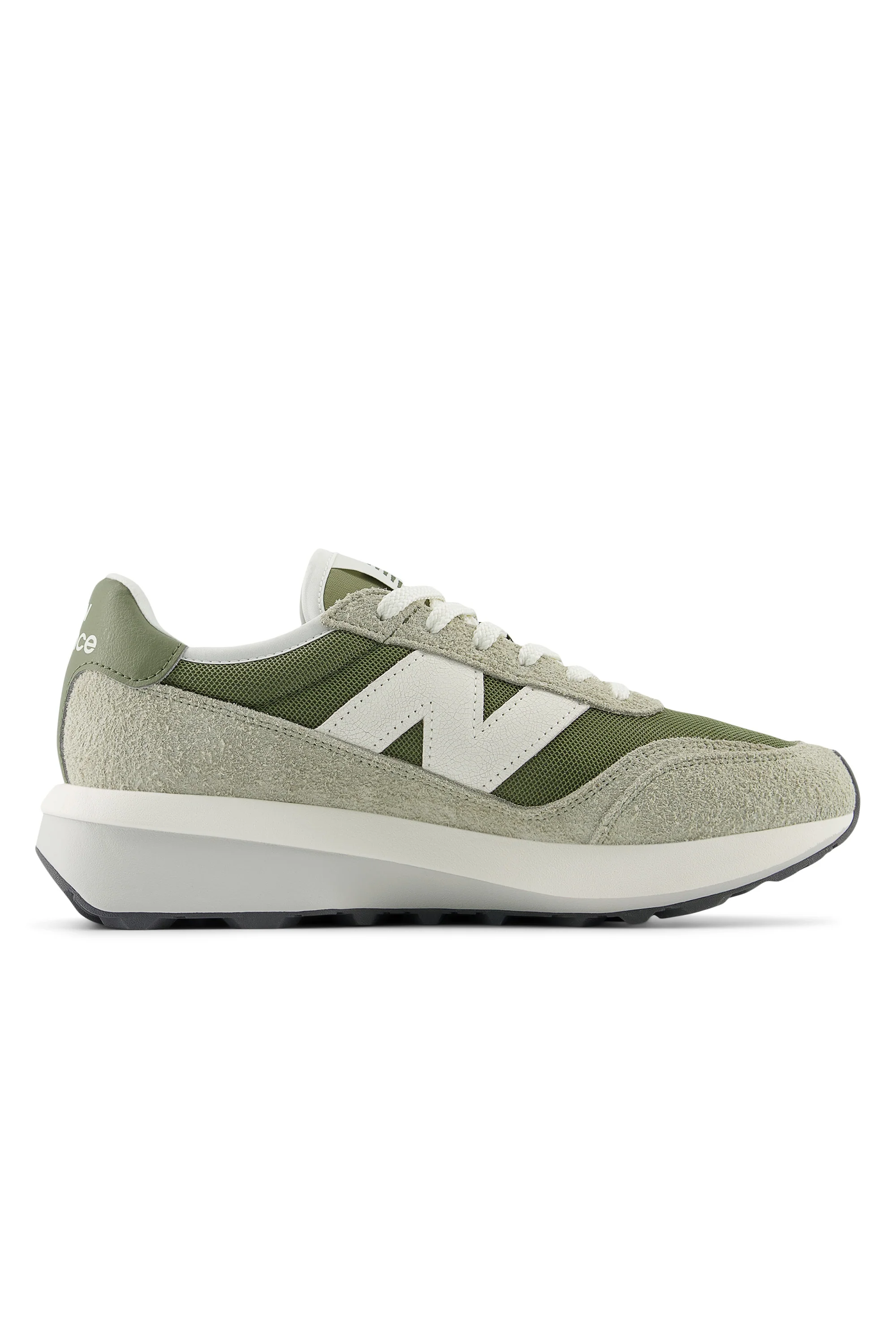 New Balance 370 Trainer Olivine Green - Image 7