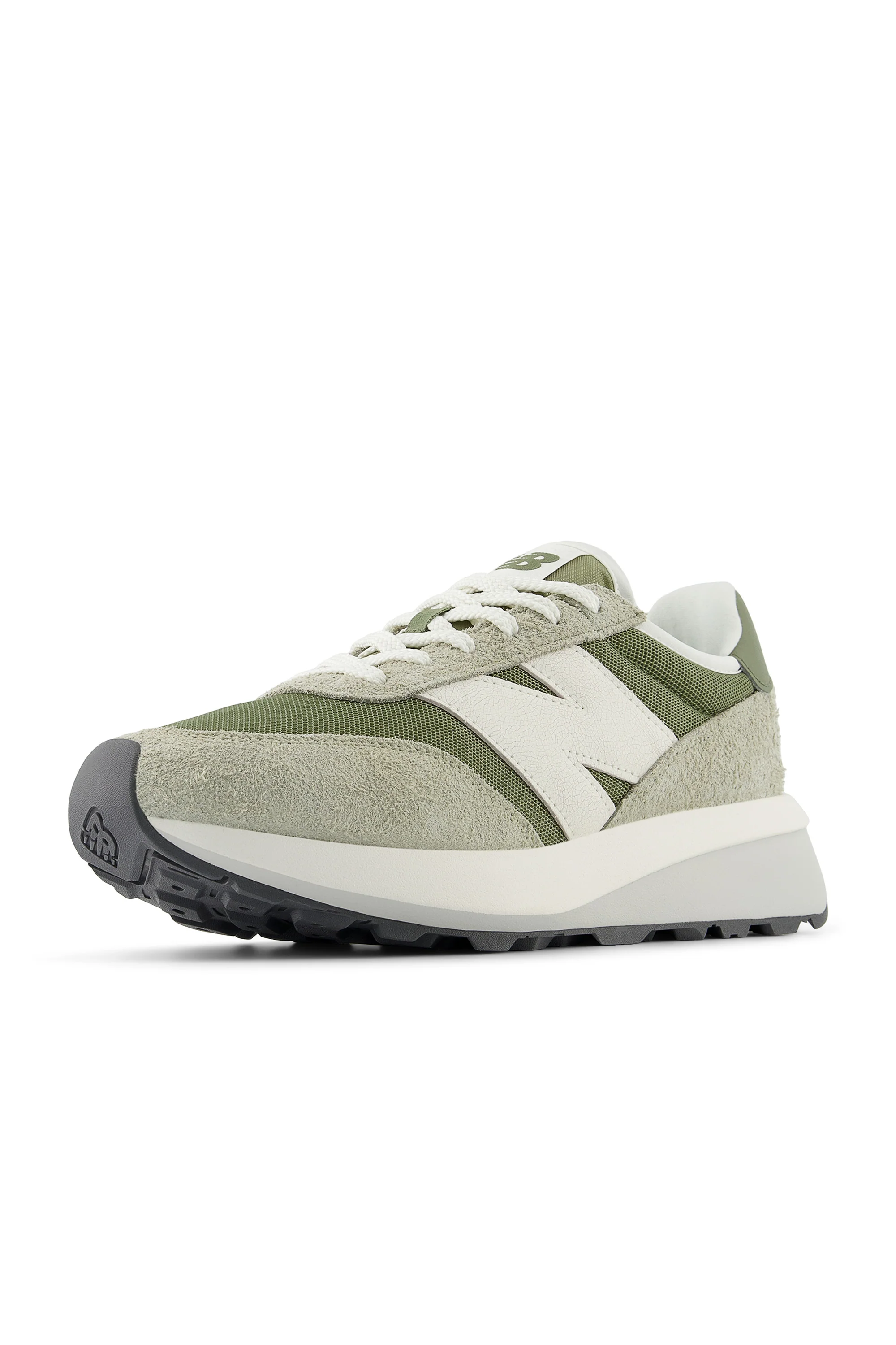 New Balance 370 Trainer Olivine Green - Image 8