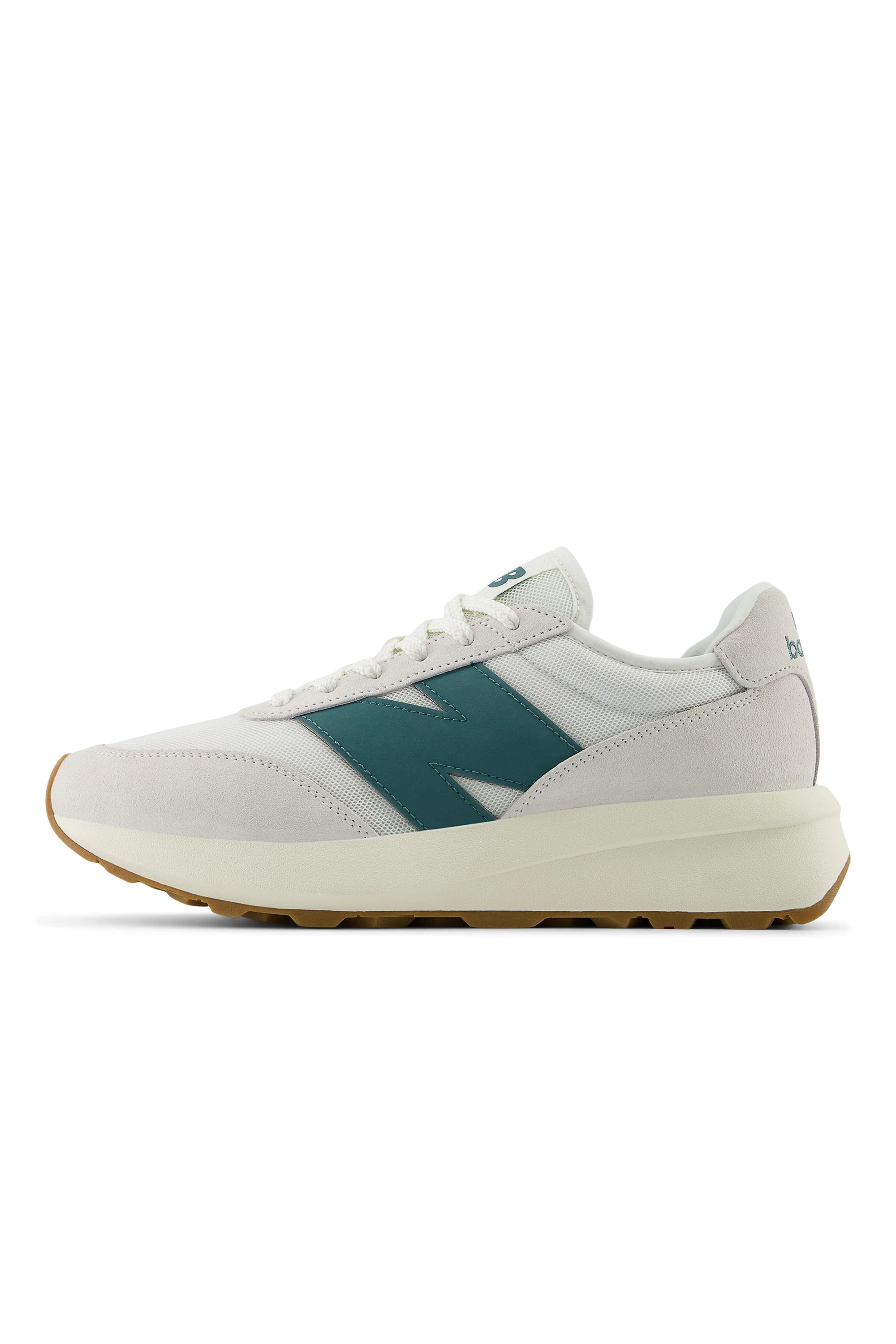 New Balance 370 Trainer Sea Salt & New Spruce - Image 8