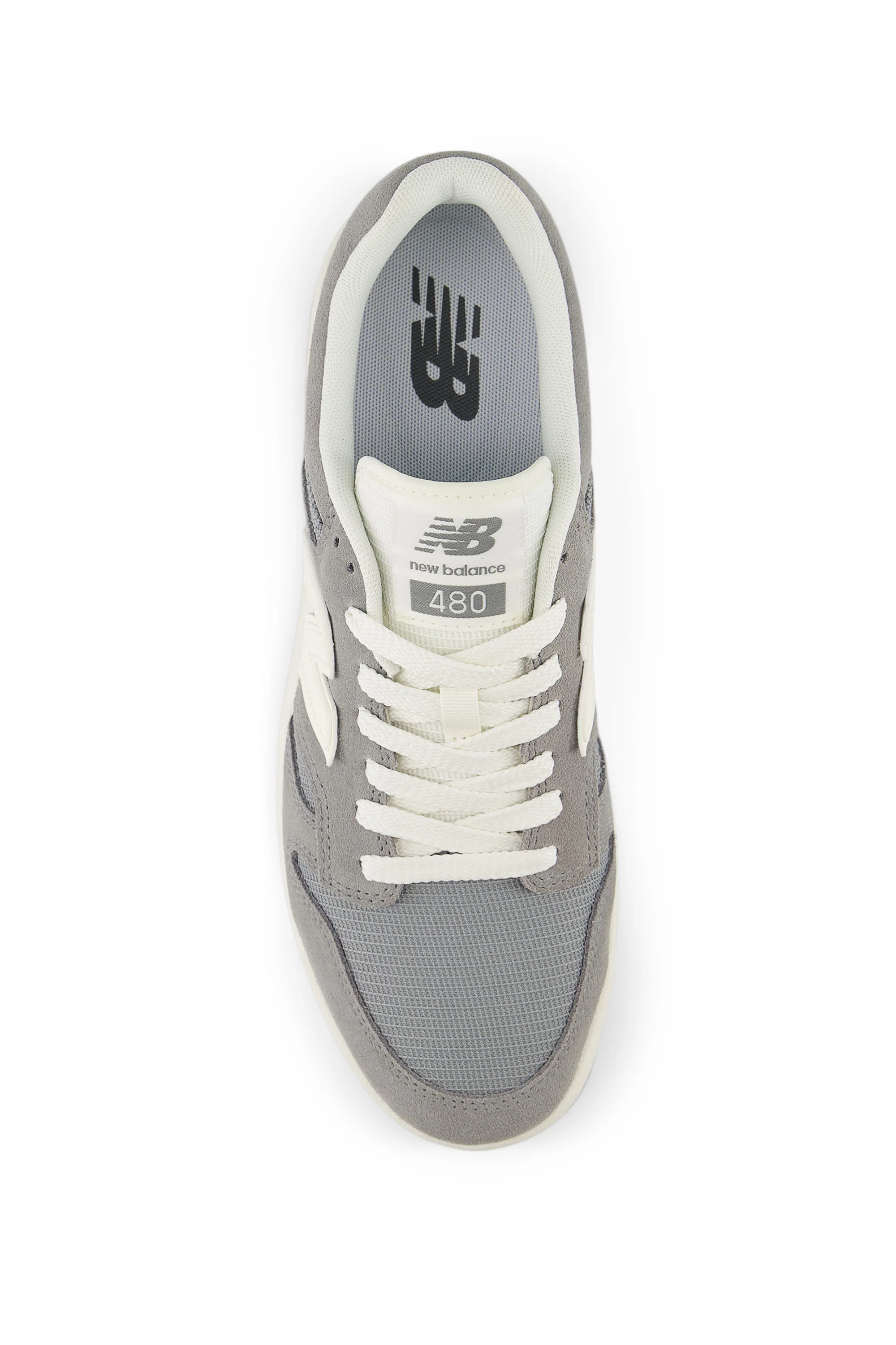 NEW BALANCE 480 TRAINER SLATE GREY/WHITE - Image 3