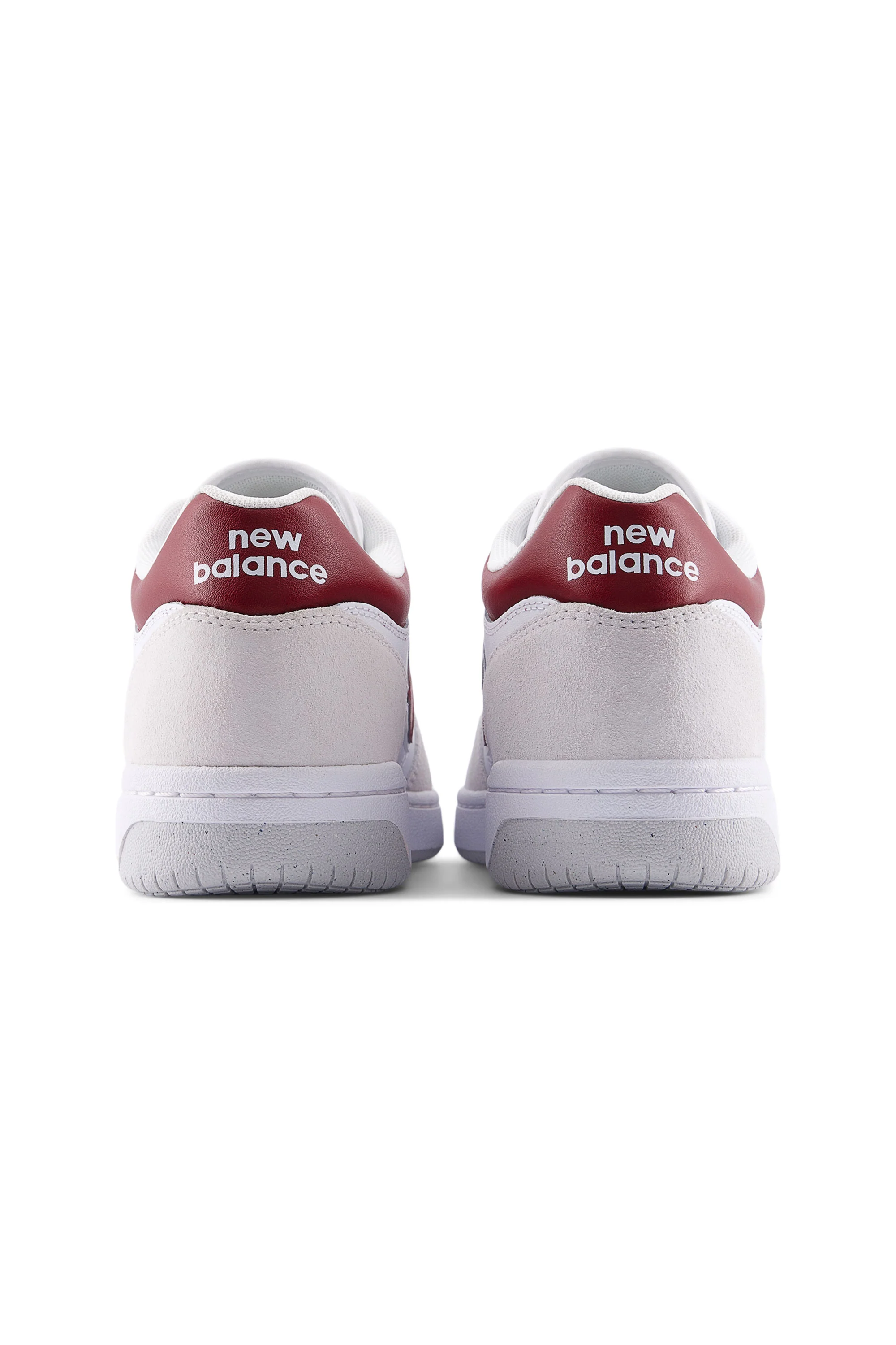 New Balance 480 Trainer White/Burgundy - Image 5