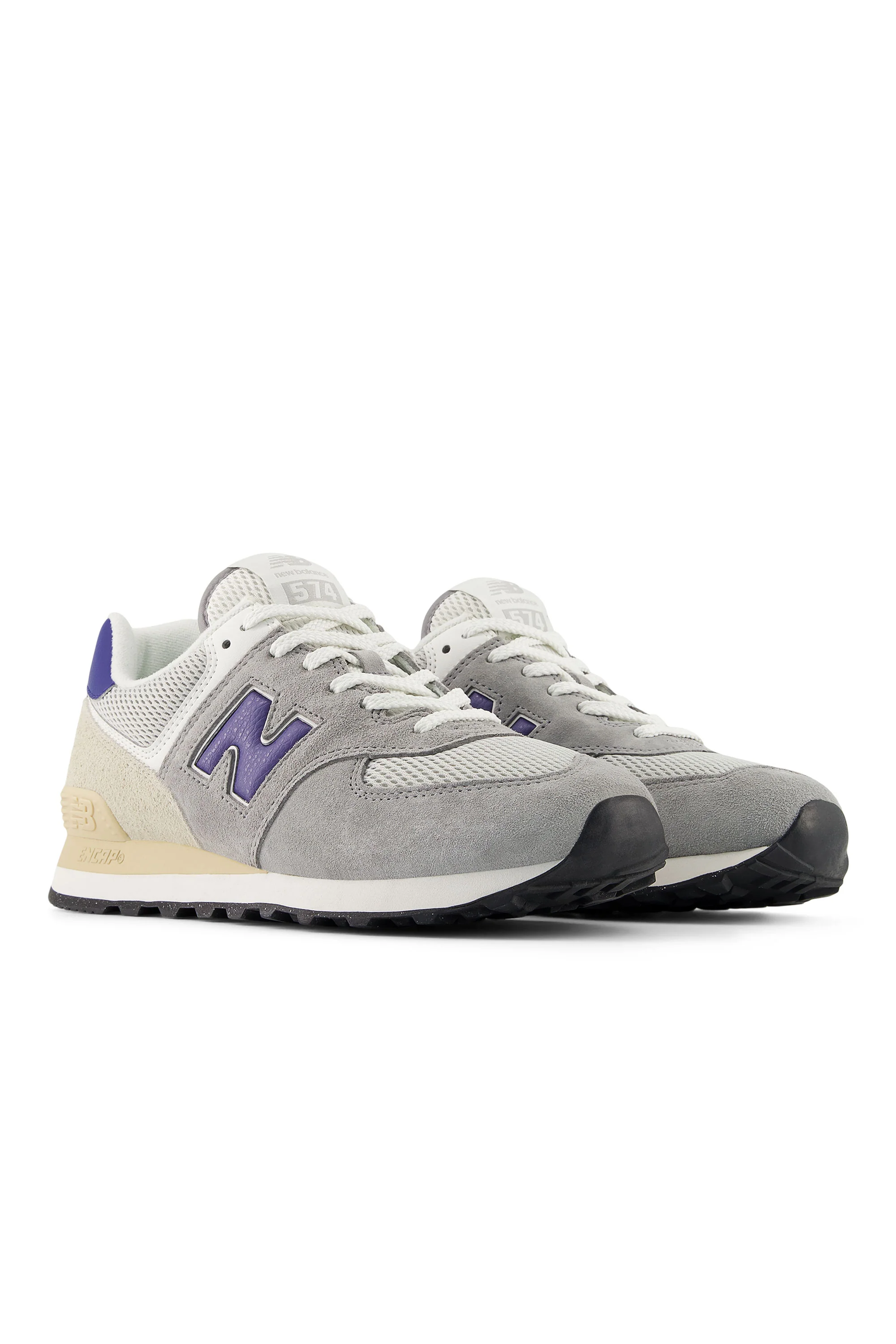 New Balance 574 Trainer Slate Grey/Rain Cloud - Image 4