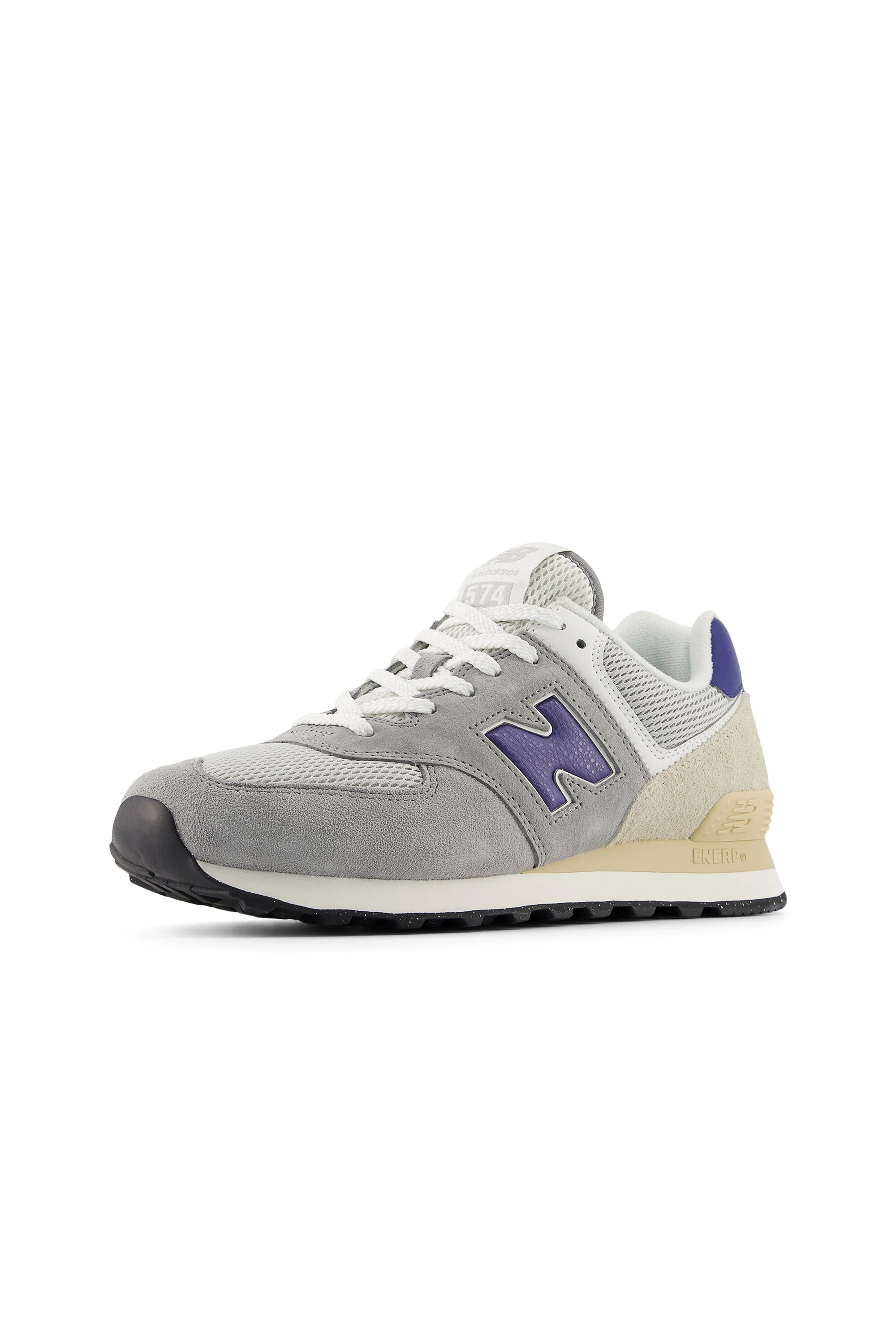 New Balance 574 Trainer Slate Grey/Rain Cloud - Image 6
