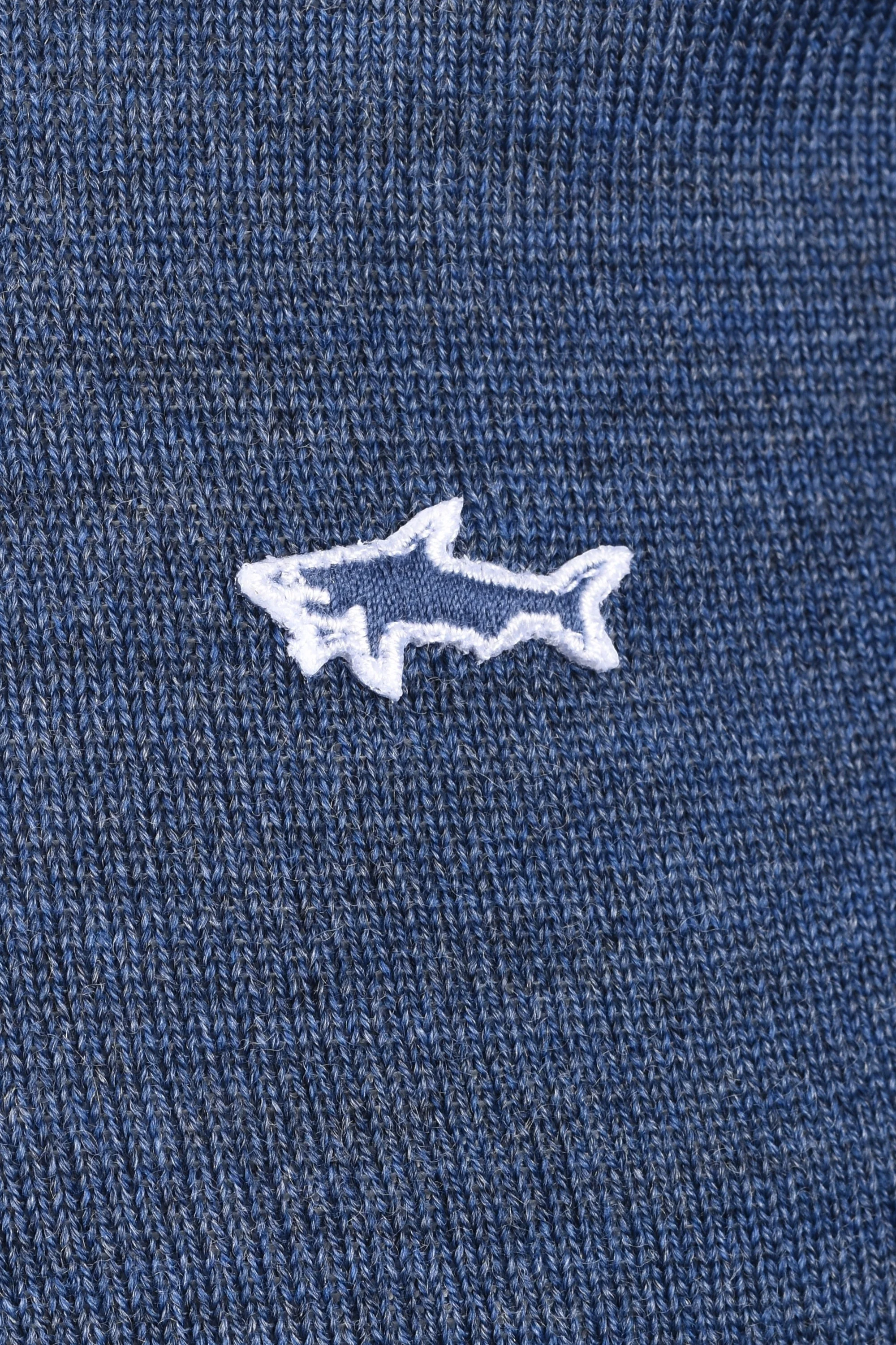 Paul And Shark Half Zip Knitwear Blue - Image 2