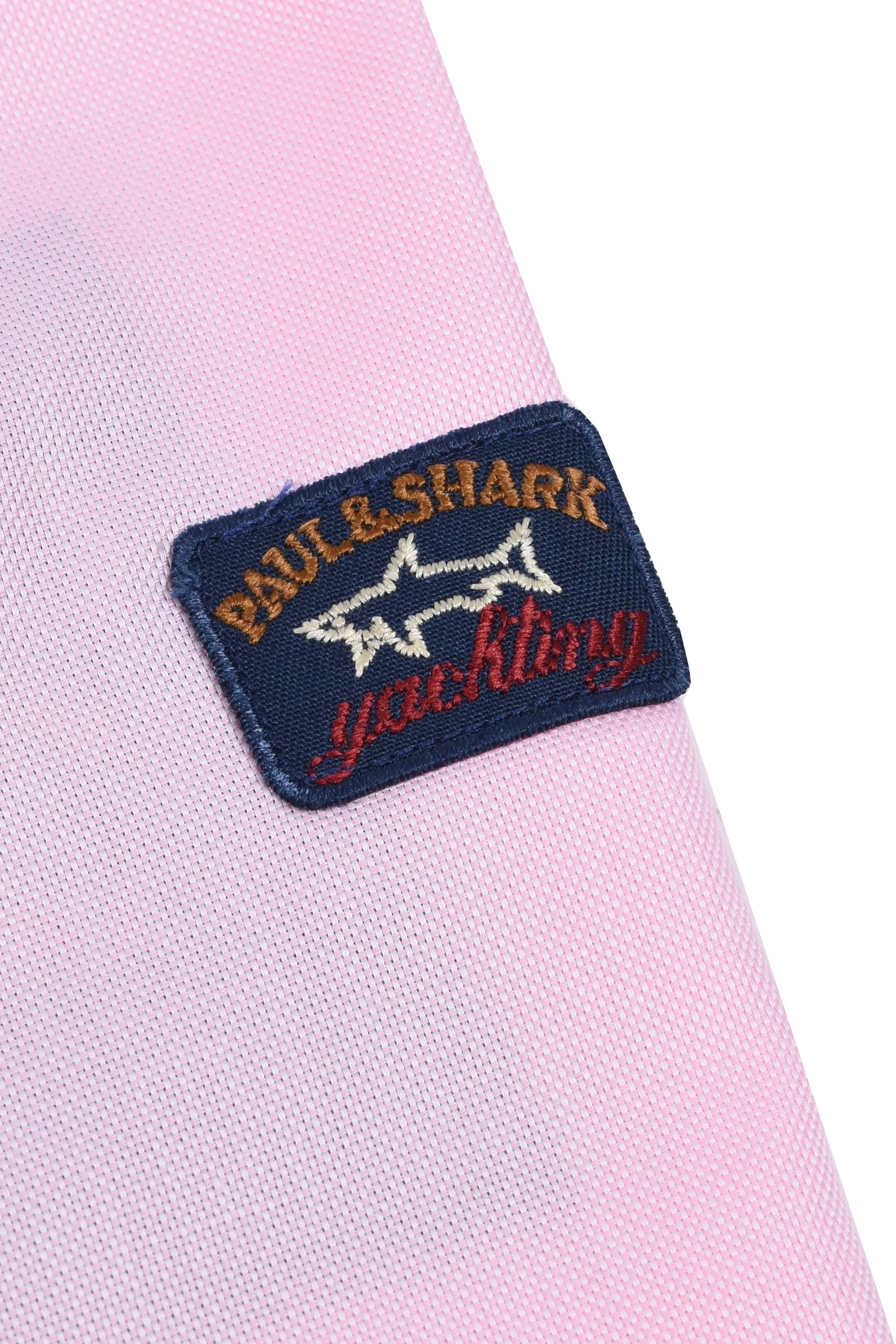Paul And Shark Long Sleeved Shirt Pink - Image 4