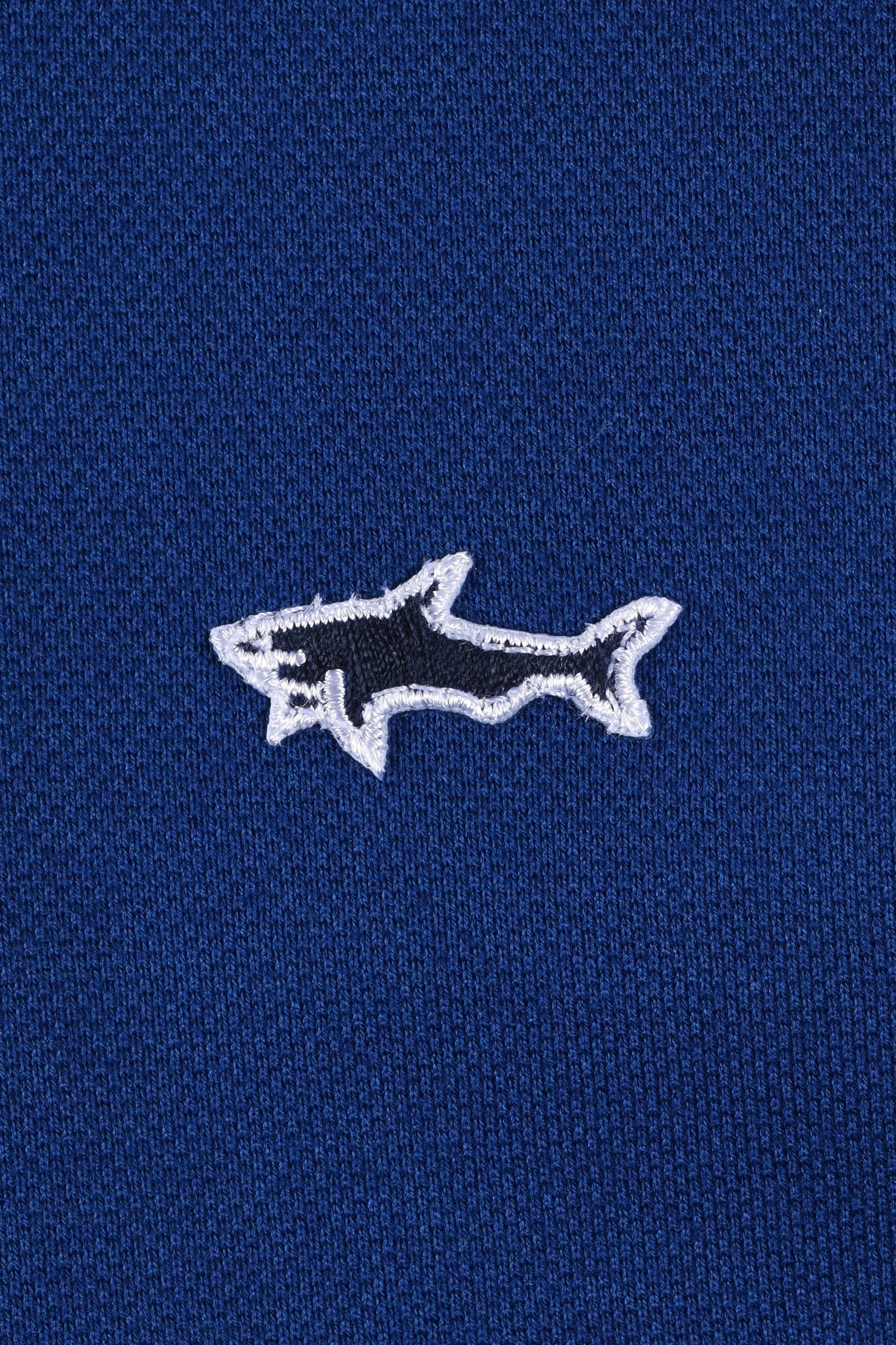 Paul And Shark Plain Polo Blue - Image 3