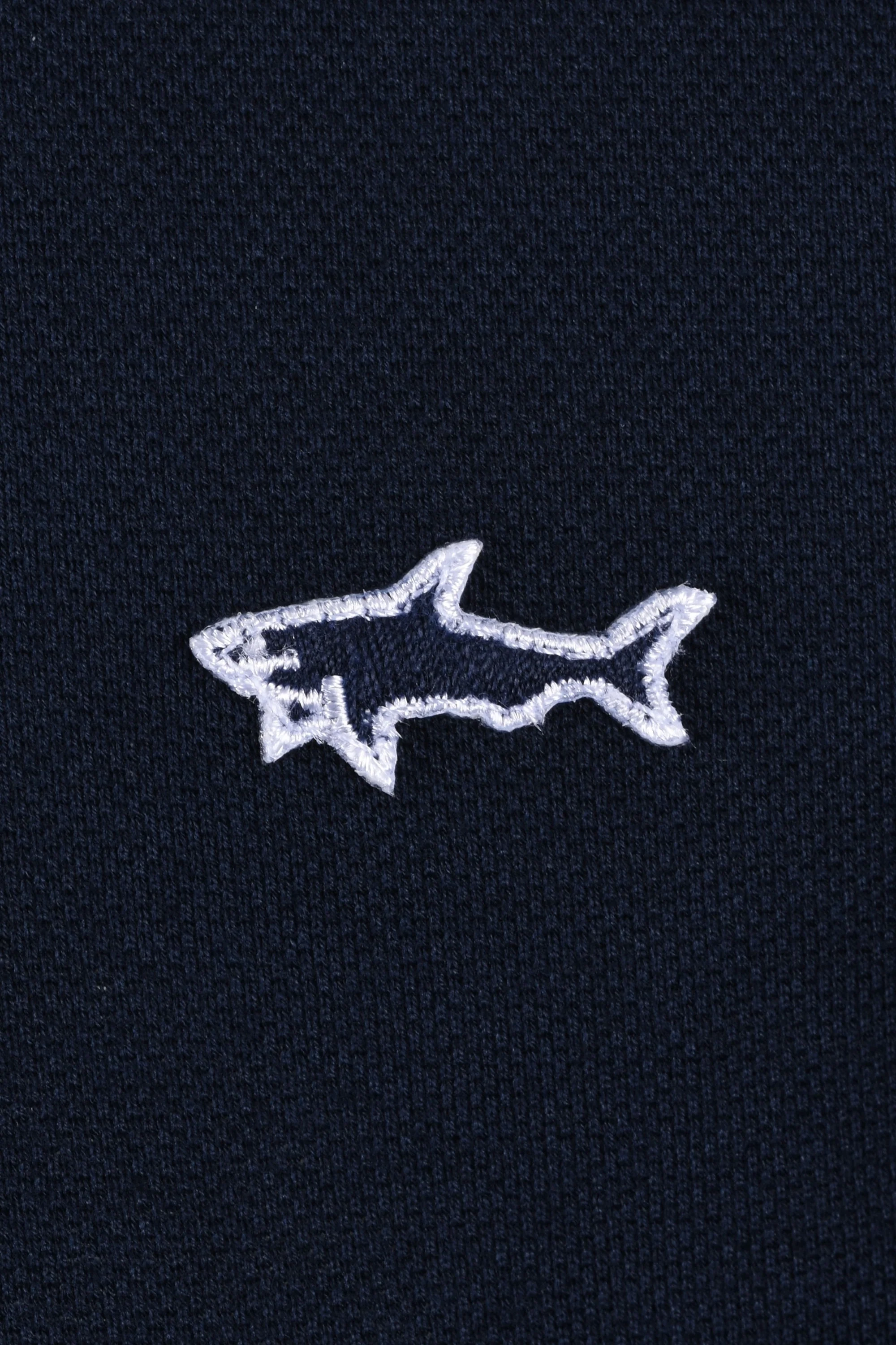 Paul And Shark Plain Polo Navy - Image 3