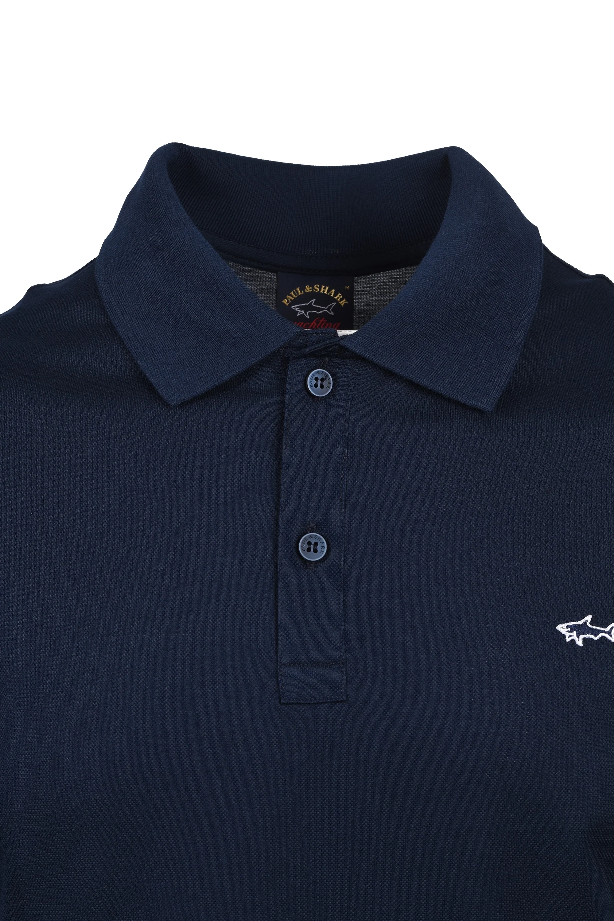 Paul And Shark Polo Shirt Navy - Image 2