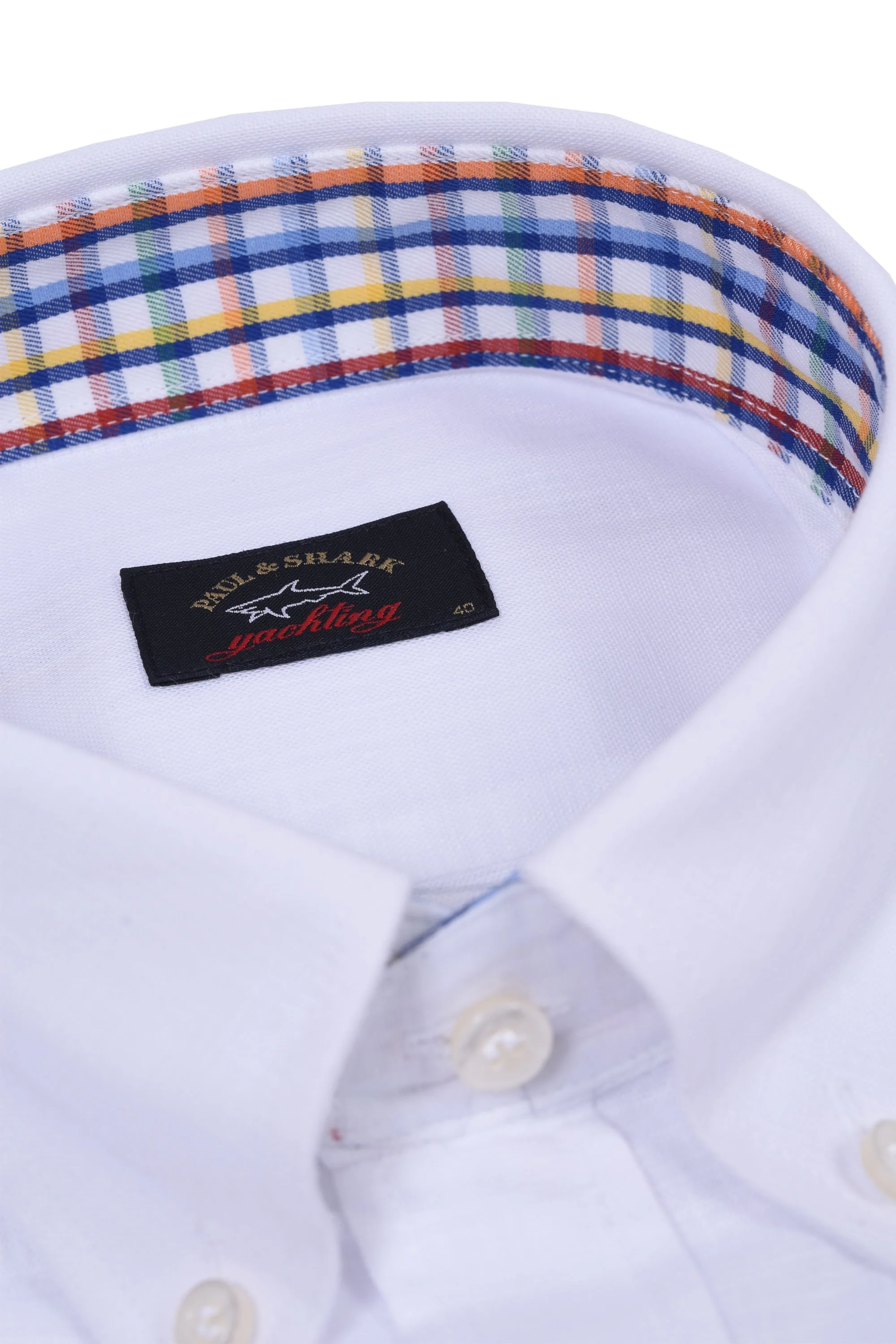 Paul And Shark Short Sleeve Shirt White - Image 4