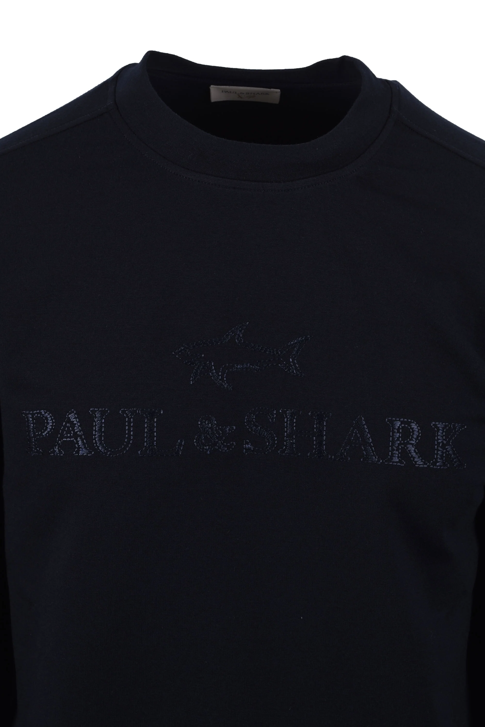 Paul And Shark Sweatshirt Navy - Image 2