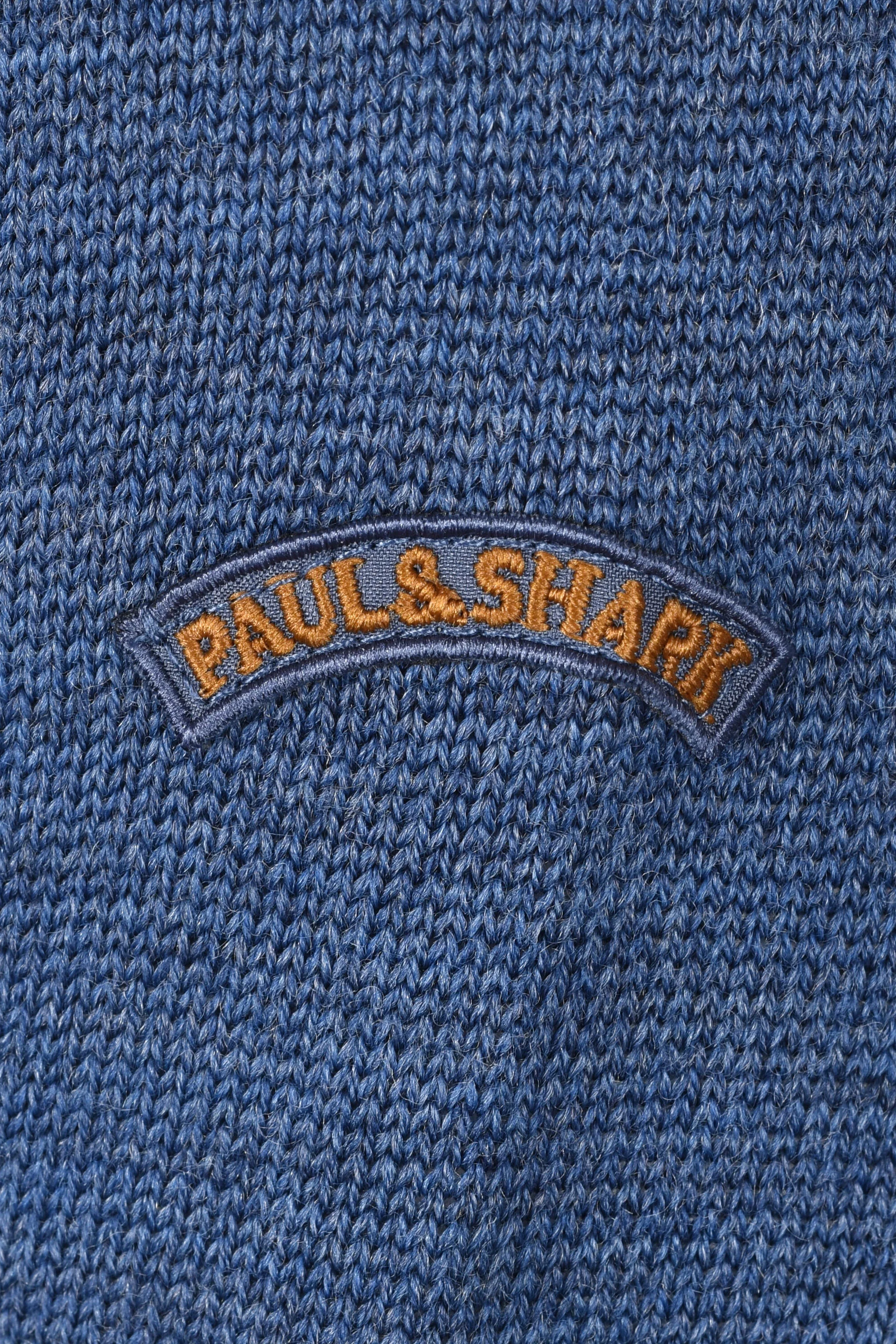 Paul & Shark Crew Neck Knitwear Blue - Image 3