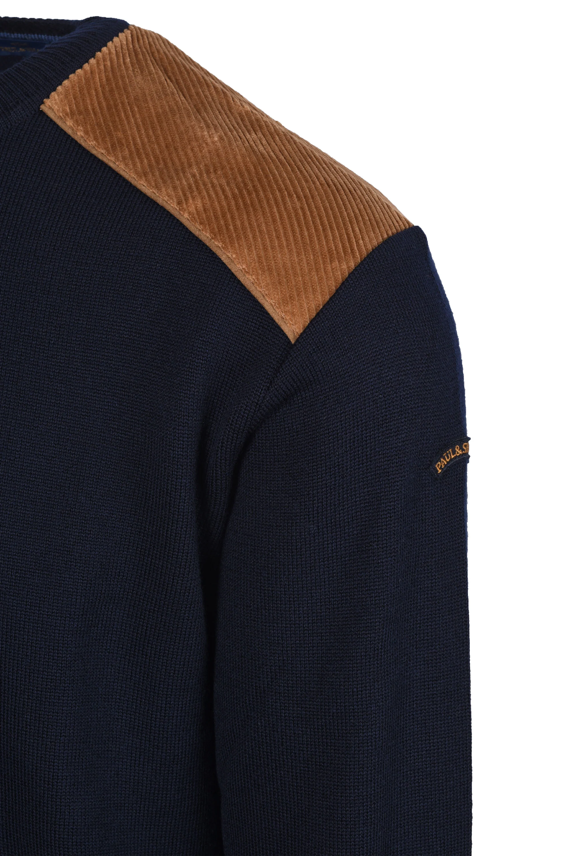 Paul & Shark Crew Neck Knitwear Navy - Image 2