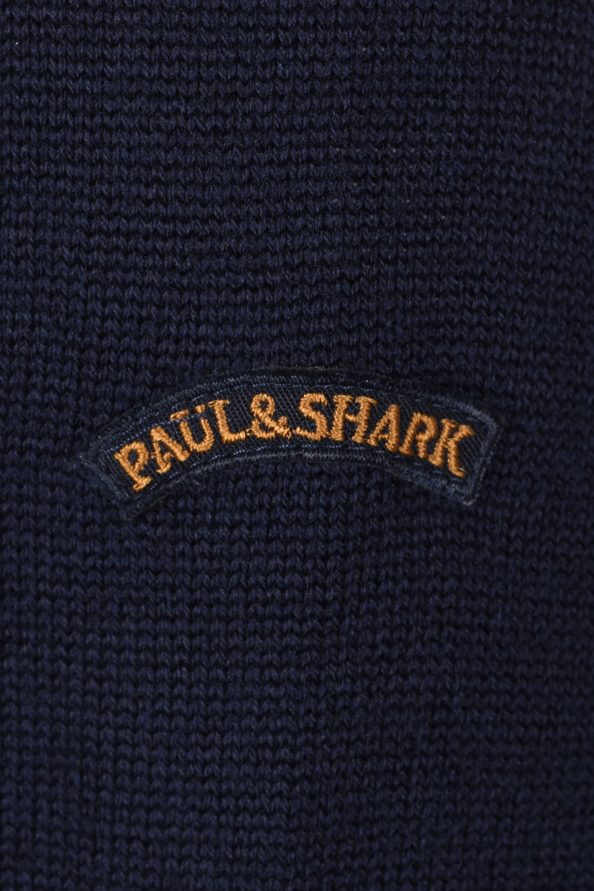 Paul & Shark Crew Neck Knitwear Navy - Image 4