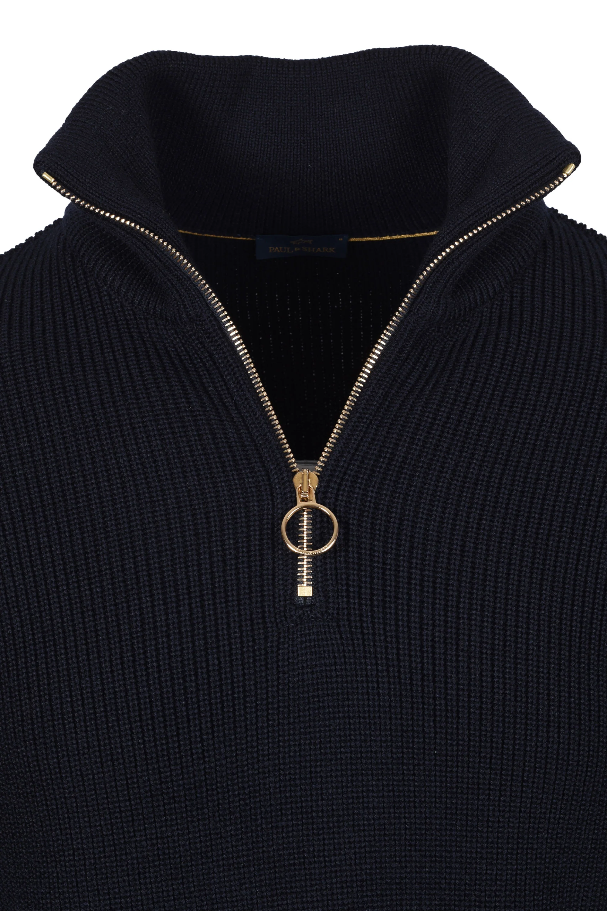 Paul & Shark Half Zip Knitwear Navy - Image 2