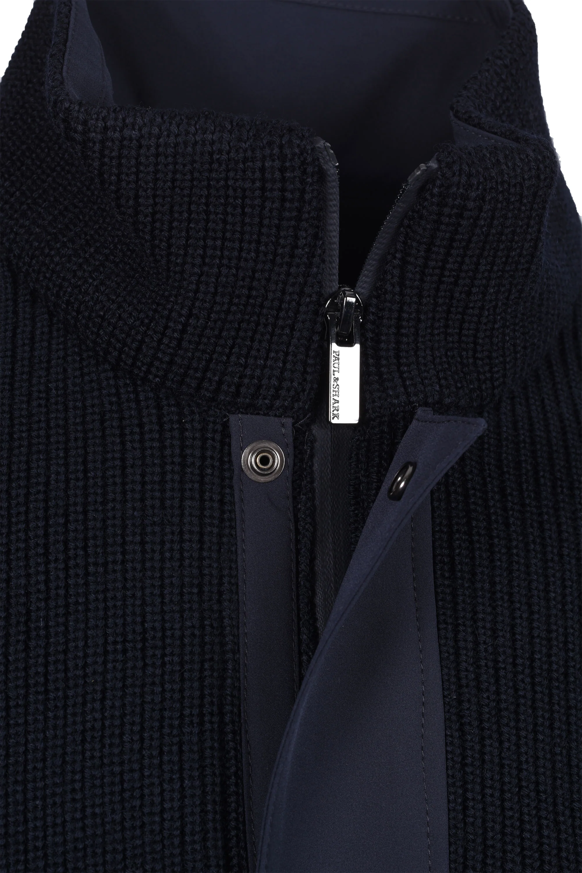Paul & Shark Half Zip Knitwear Navy - Image 3