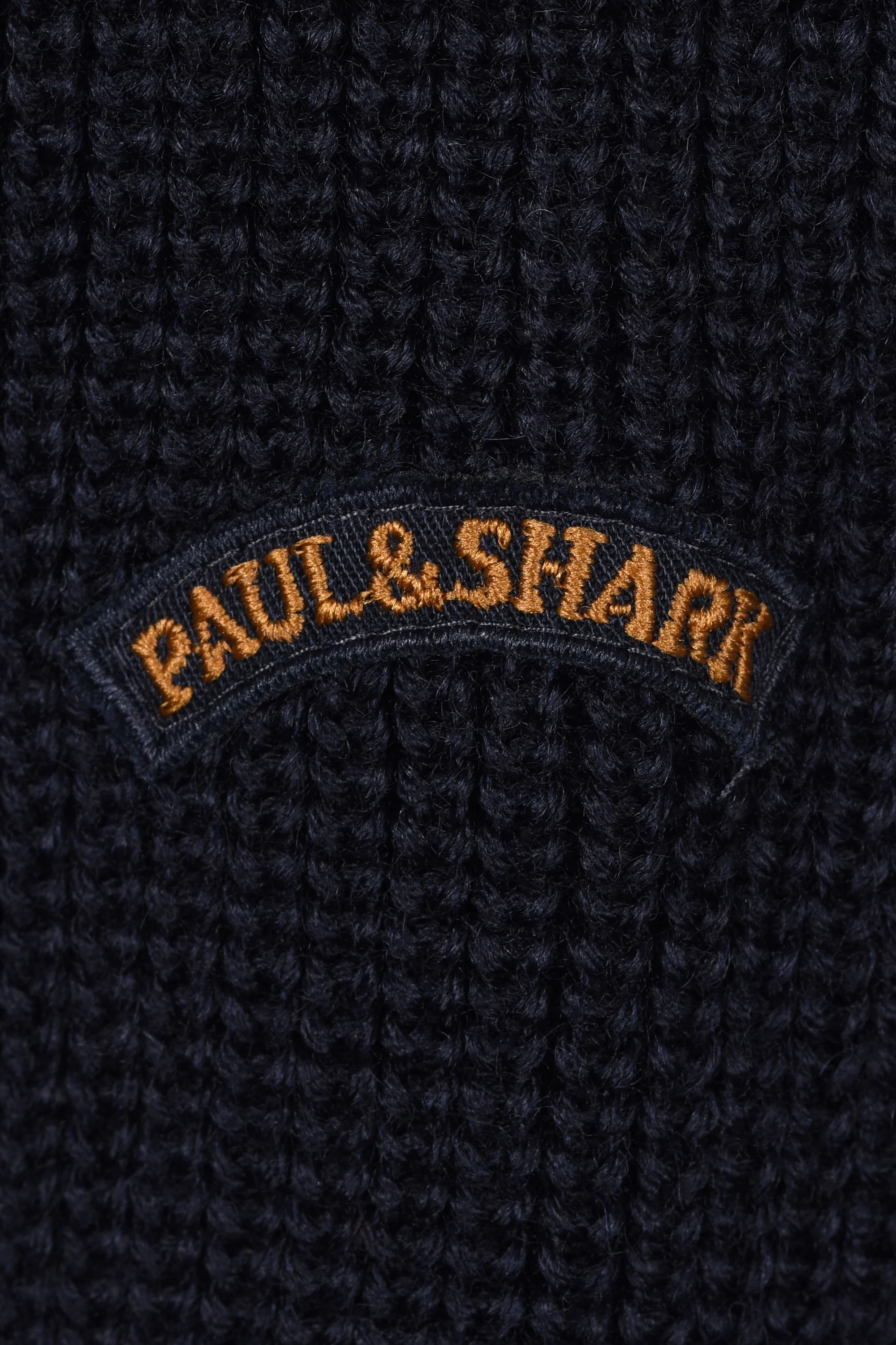 Paul & Shark Half Zip Knitwear Navy - Image 4