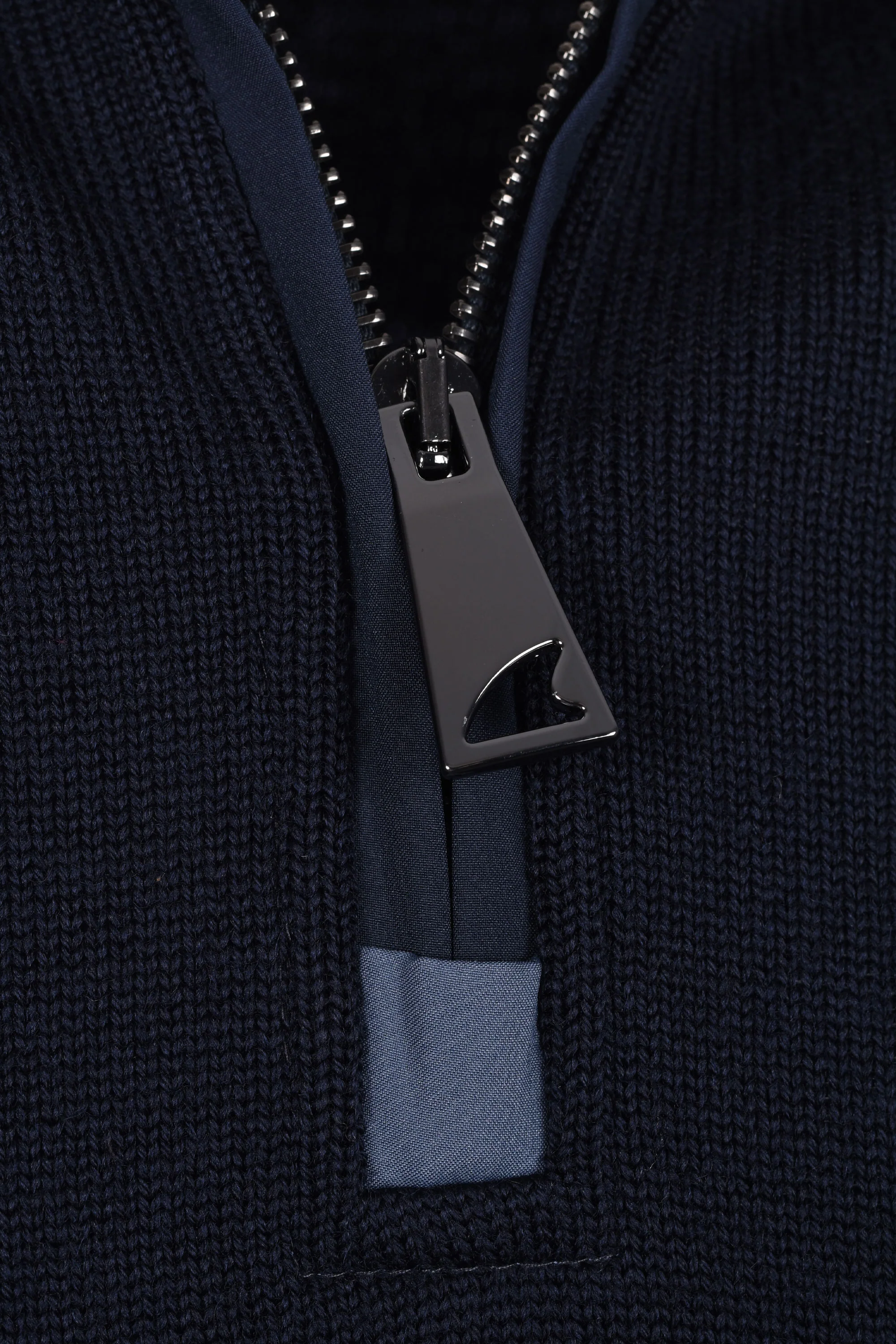 Paul & Shark Half Zip Knitwear navy - Image 4