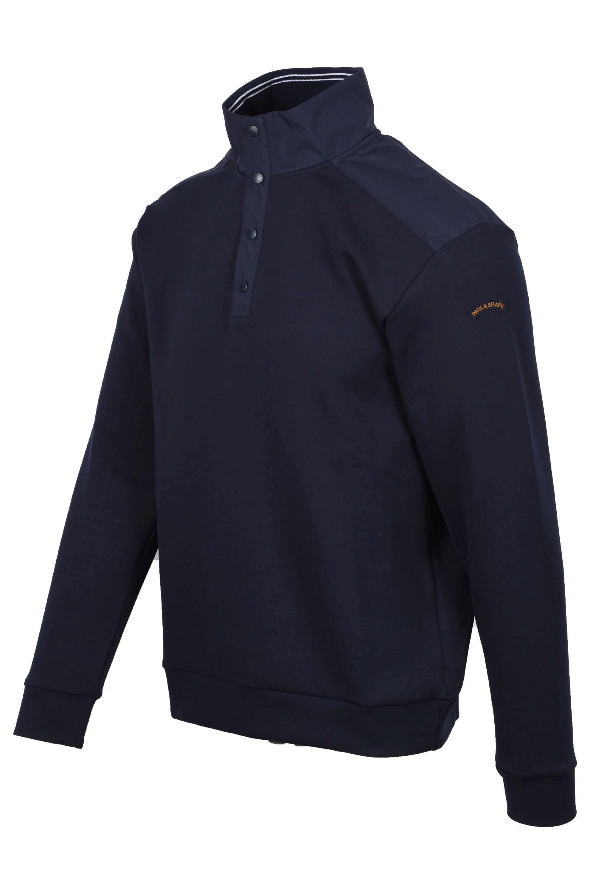 PAUL AND SHARK HALF ZIP SWEATSHIRT NAVY - Image 2