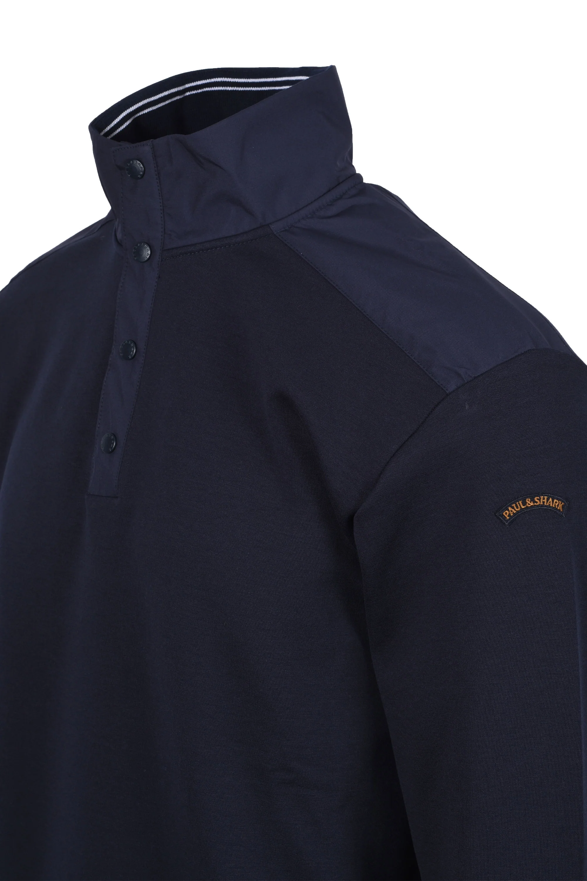 PAUL AND SHARK HALF ZIP SWEATSHIRT NAVY - Image 3