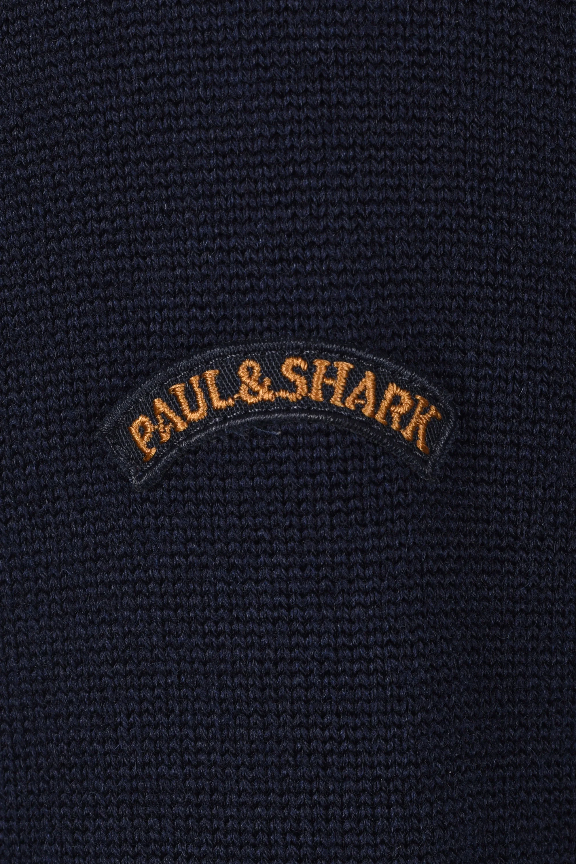 Paul & Shark Mix Media Jacket Navy - Image 3