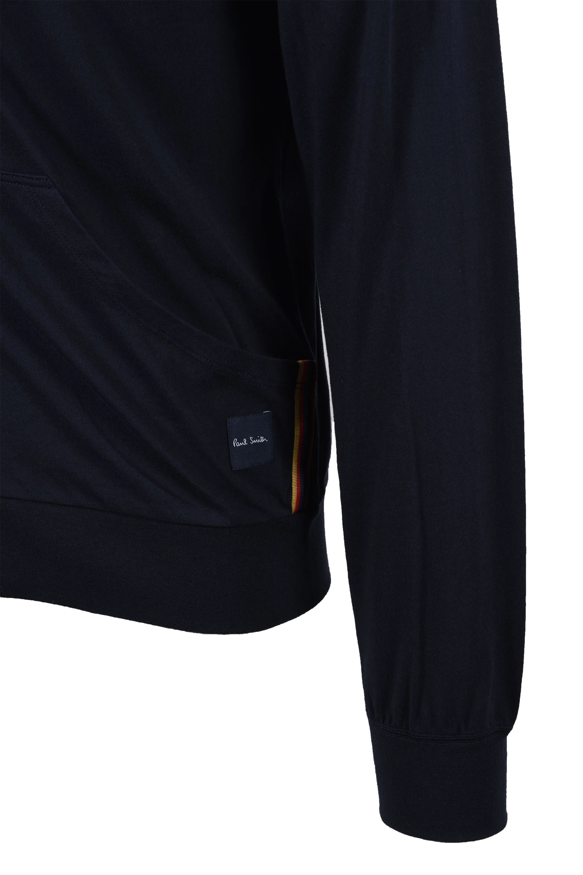 Paul Smith Jersey Zip Up Hoodie Dark Navy - Image 2