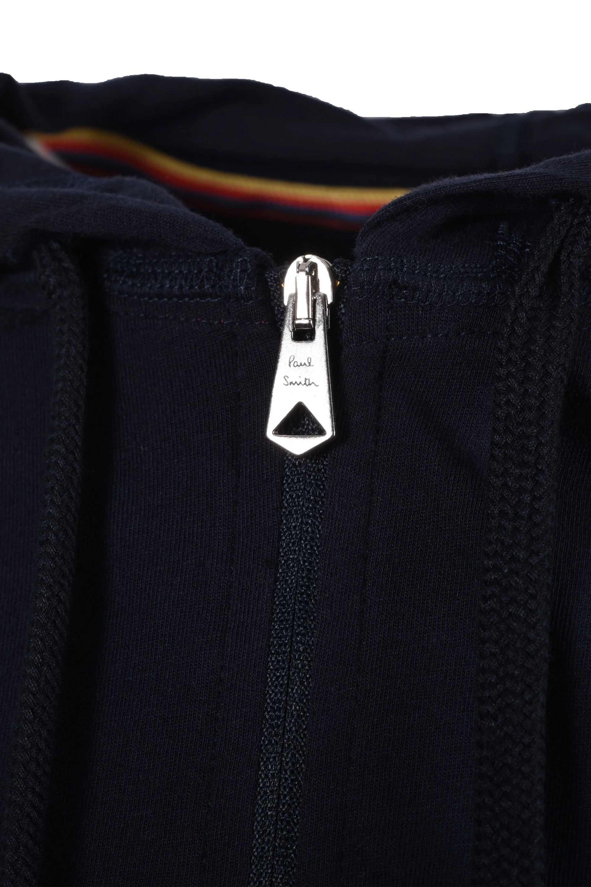 Paul Smith Jersey Zip Up Hoodie Dark Navy - Image 3