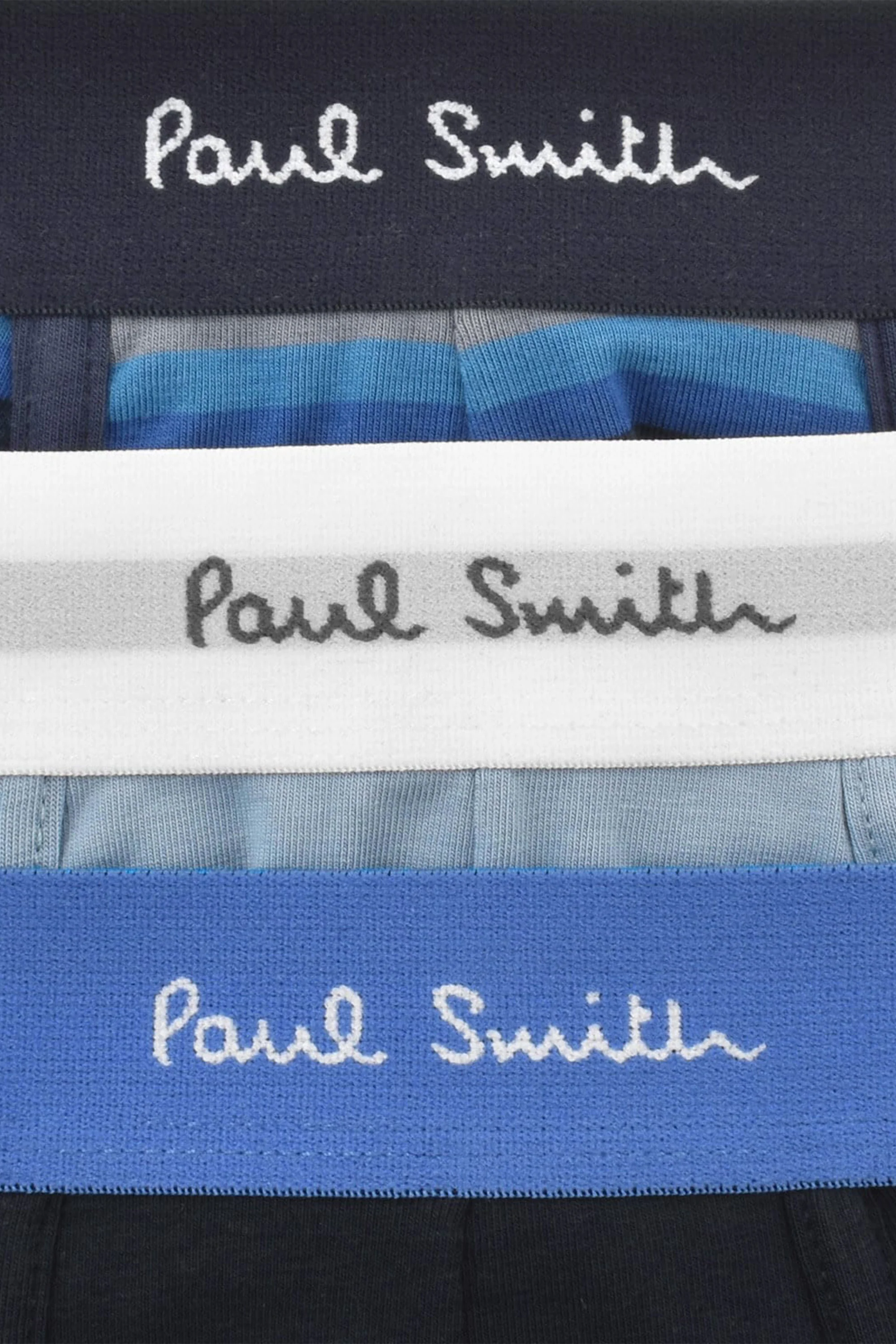 PAUL SMITH 3PK BOXER SHORTS STRIPE/BLUE/NAVY - Image 2