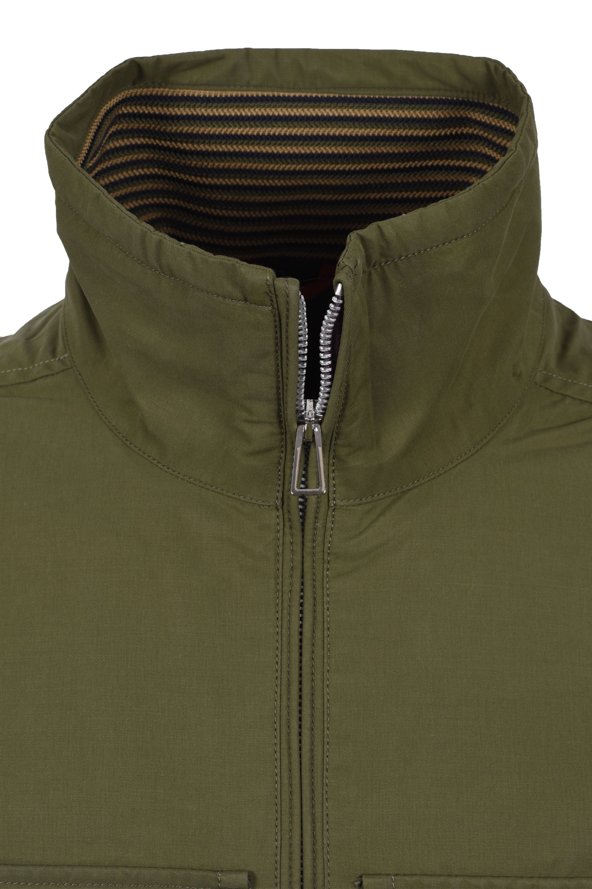 Paul Smith Four Pocket Jacket Olive - Image 5