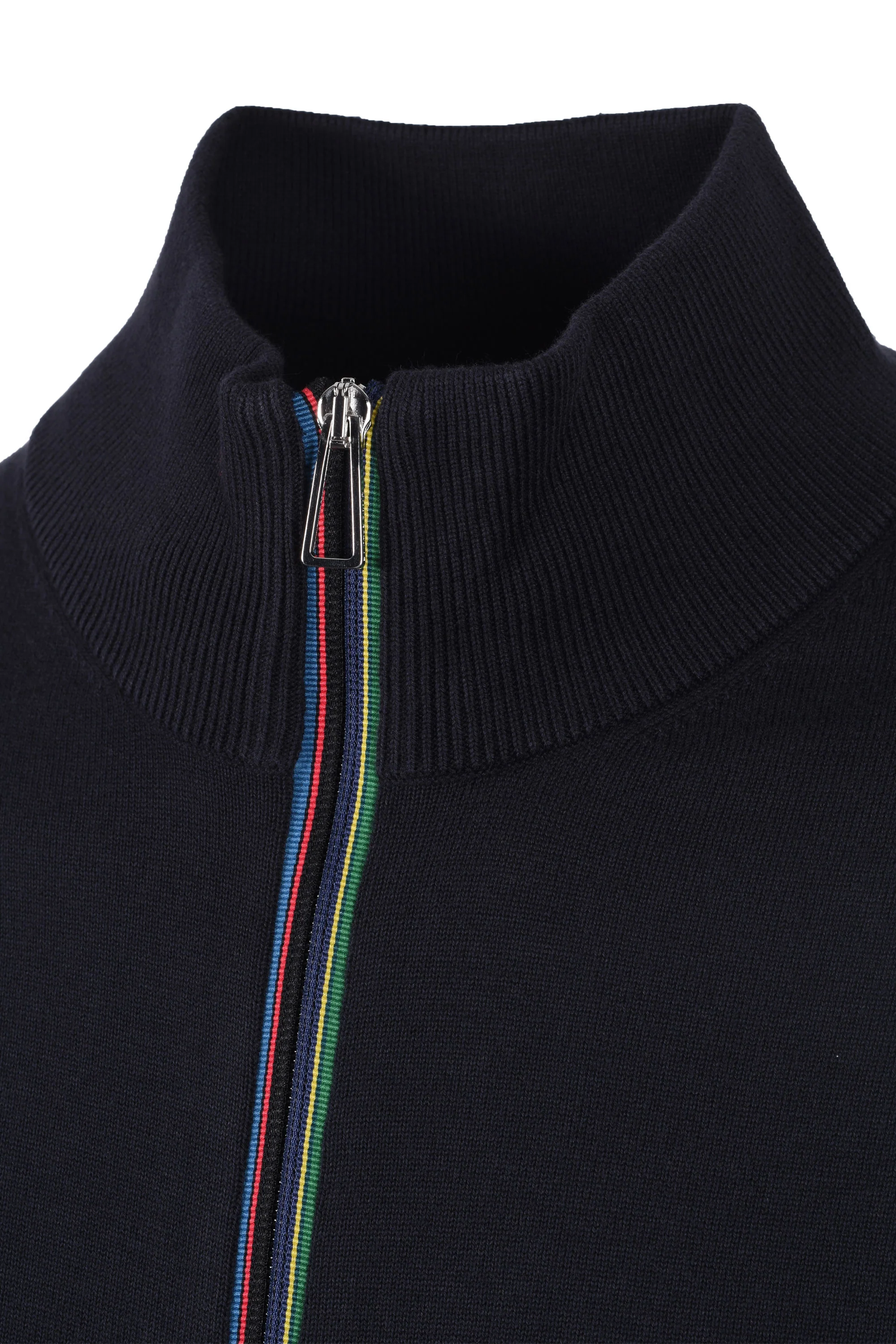 Paul Smith Zip Through Cardigan Dark Navy - Image 2