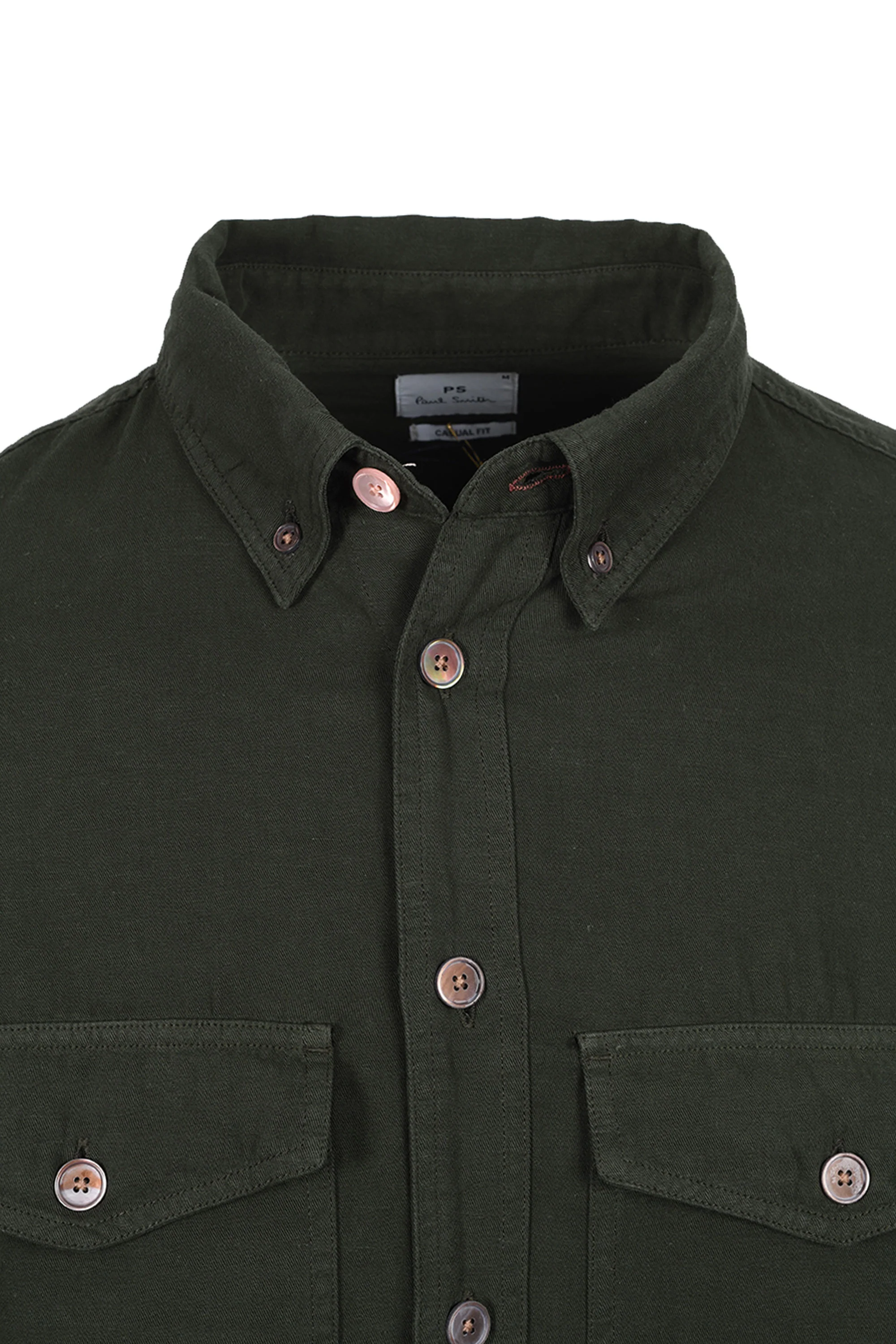 PAUL SMITH CASUAL FIT SHIRT GREEN - Image 2
