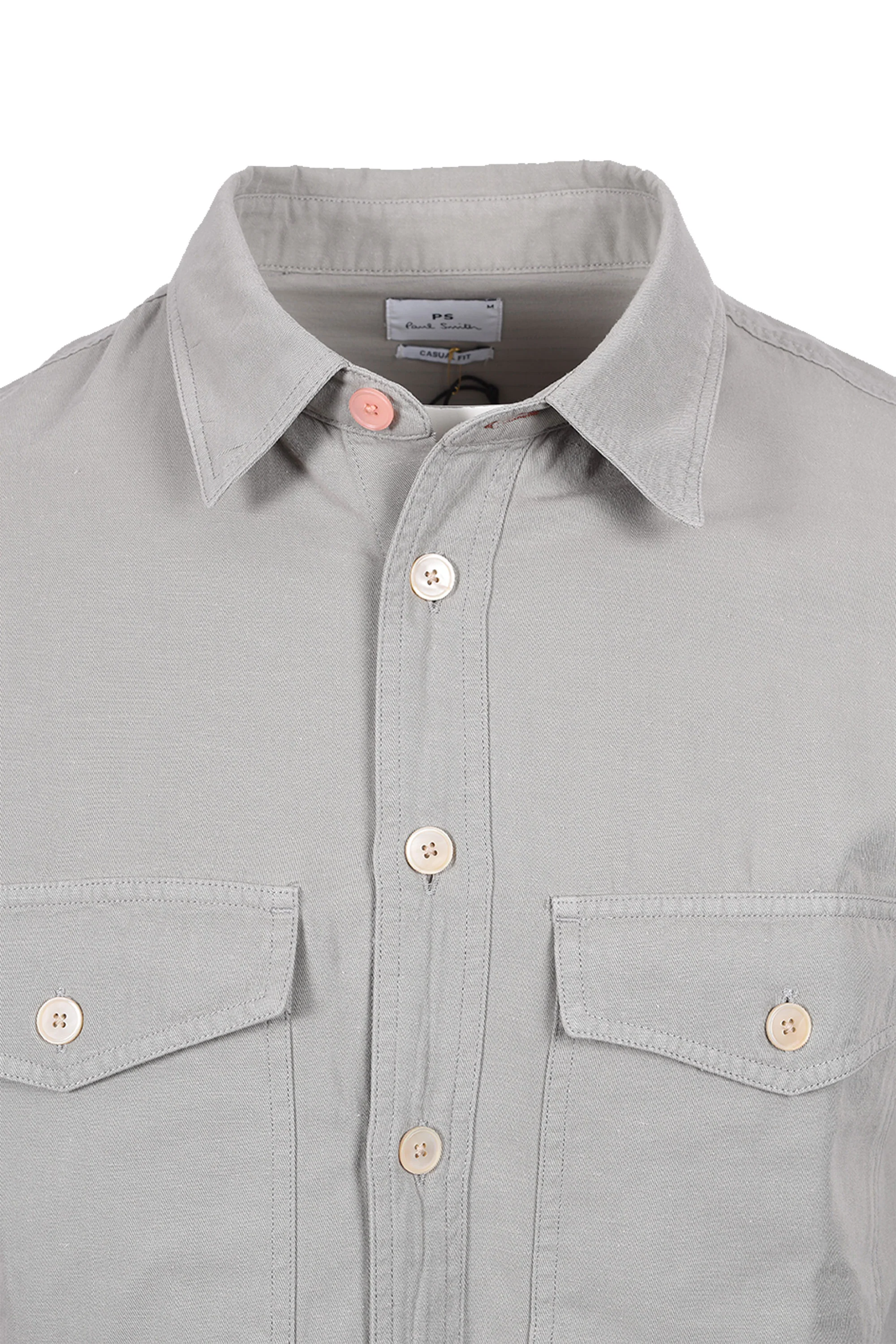PAUL SMITH CASUAL FIT SHIRT GREY - Image 2