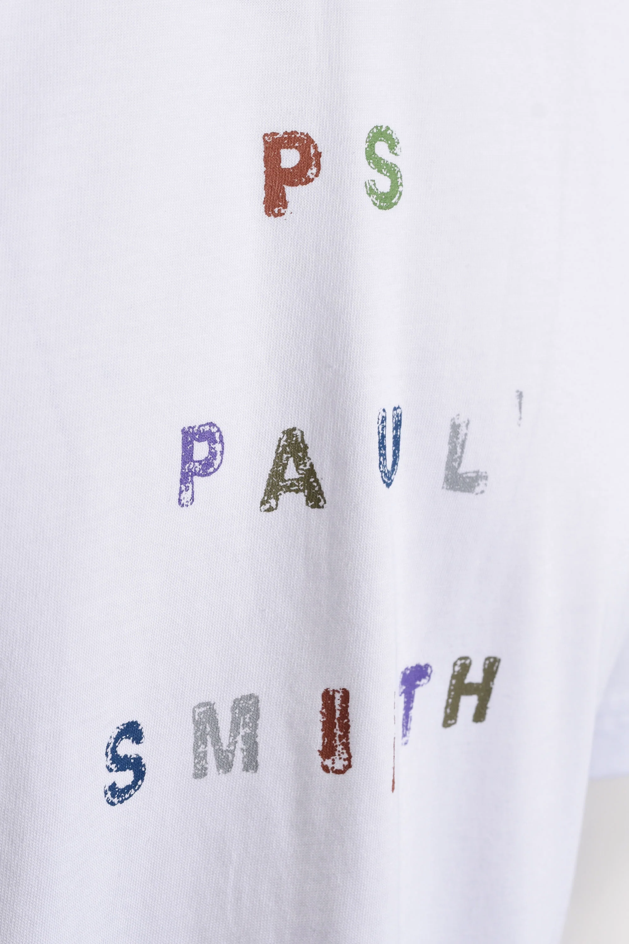 Paul Smith Casual Fit Graphic T-Shirt White - Image 3
