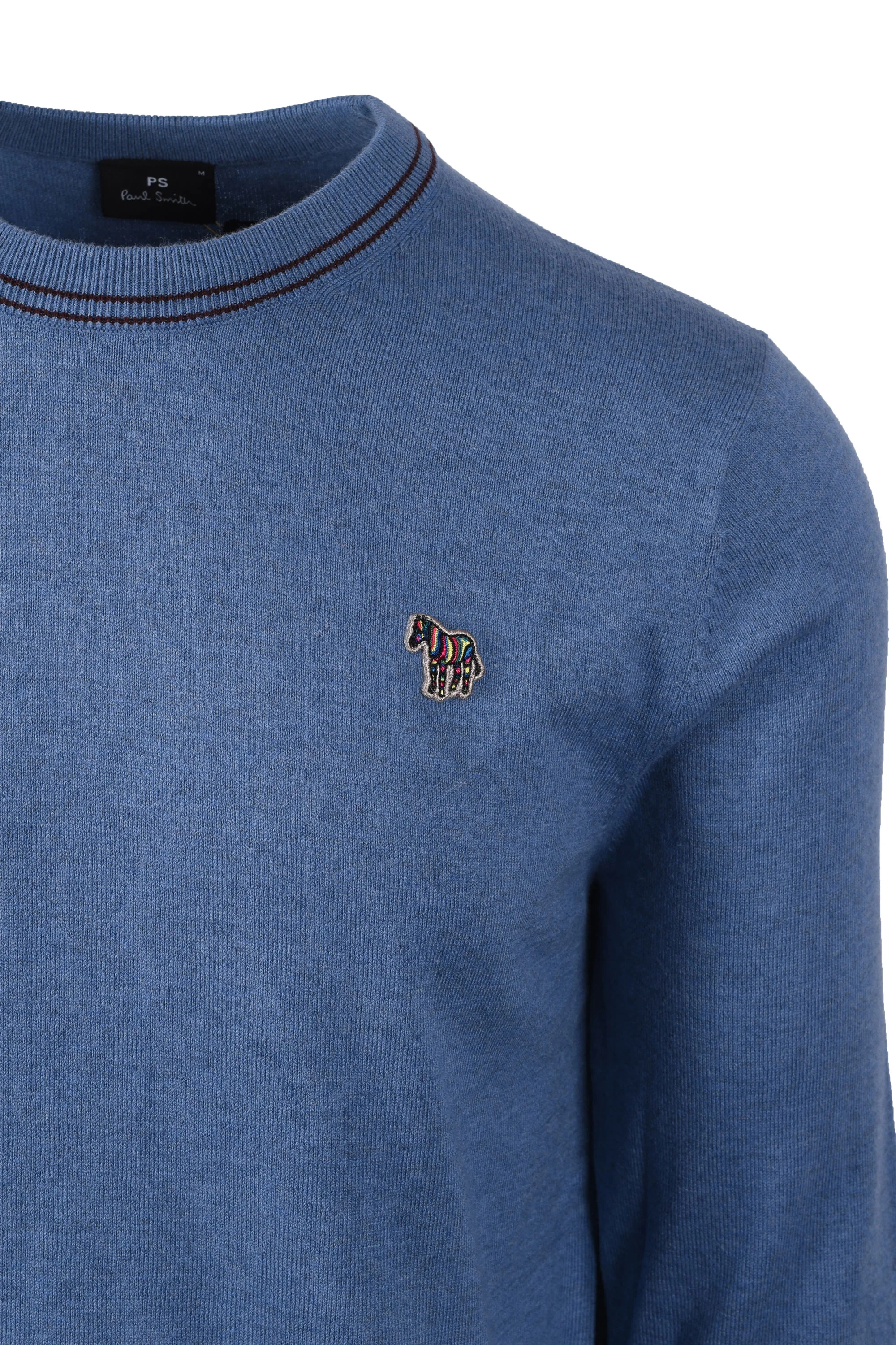 Paul Smith Crew Neck Sweater Greyish Blue - Image 2