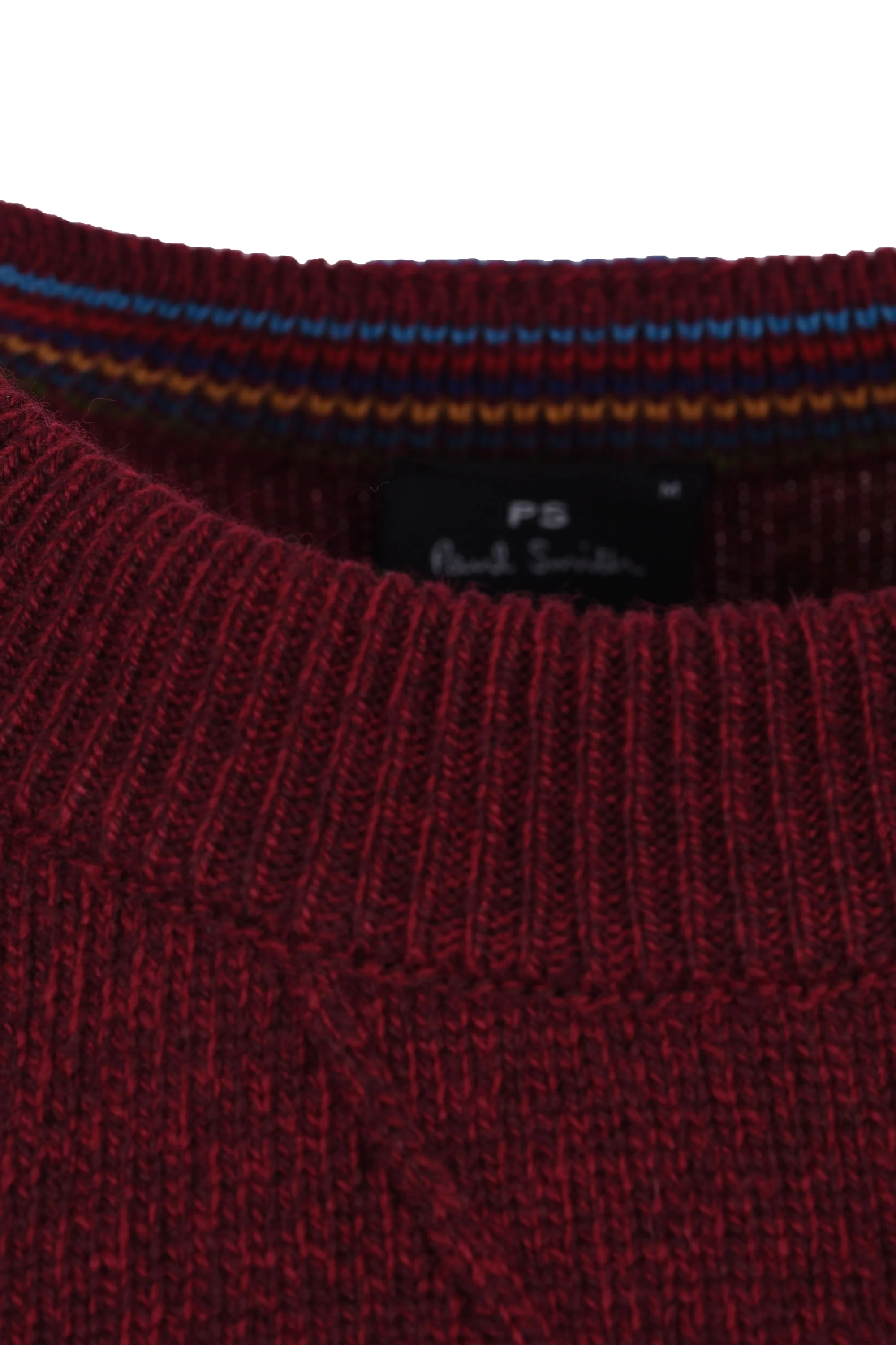 Paul Smith Crew Neck Knitwear Burgundy - Image 2