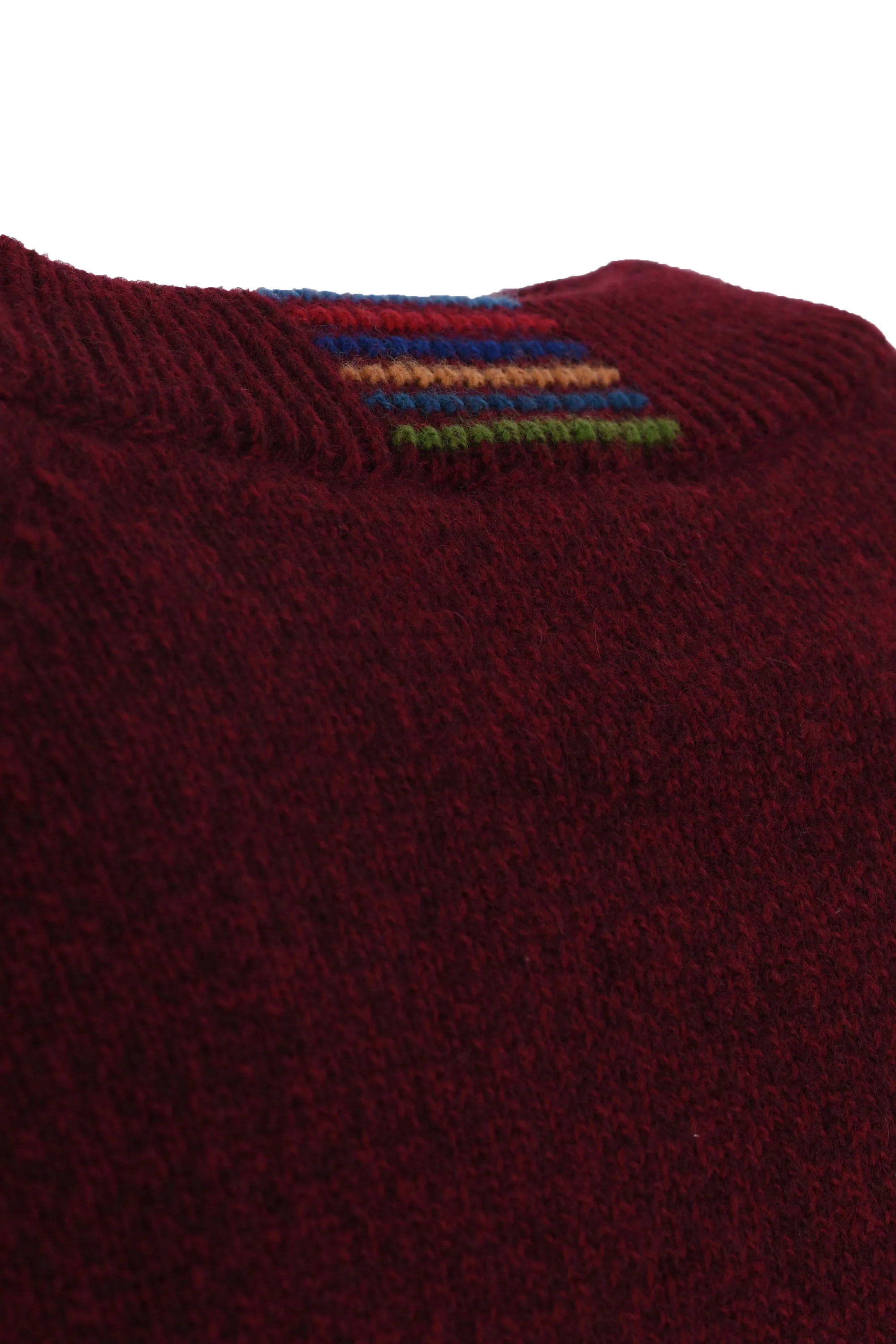 Paul Smith Crew Neck Knitwear Burgundy - Image 5