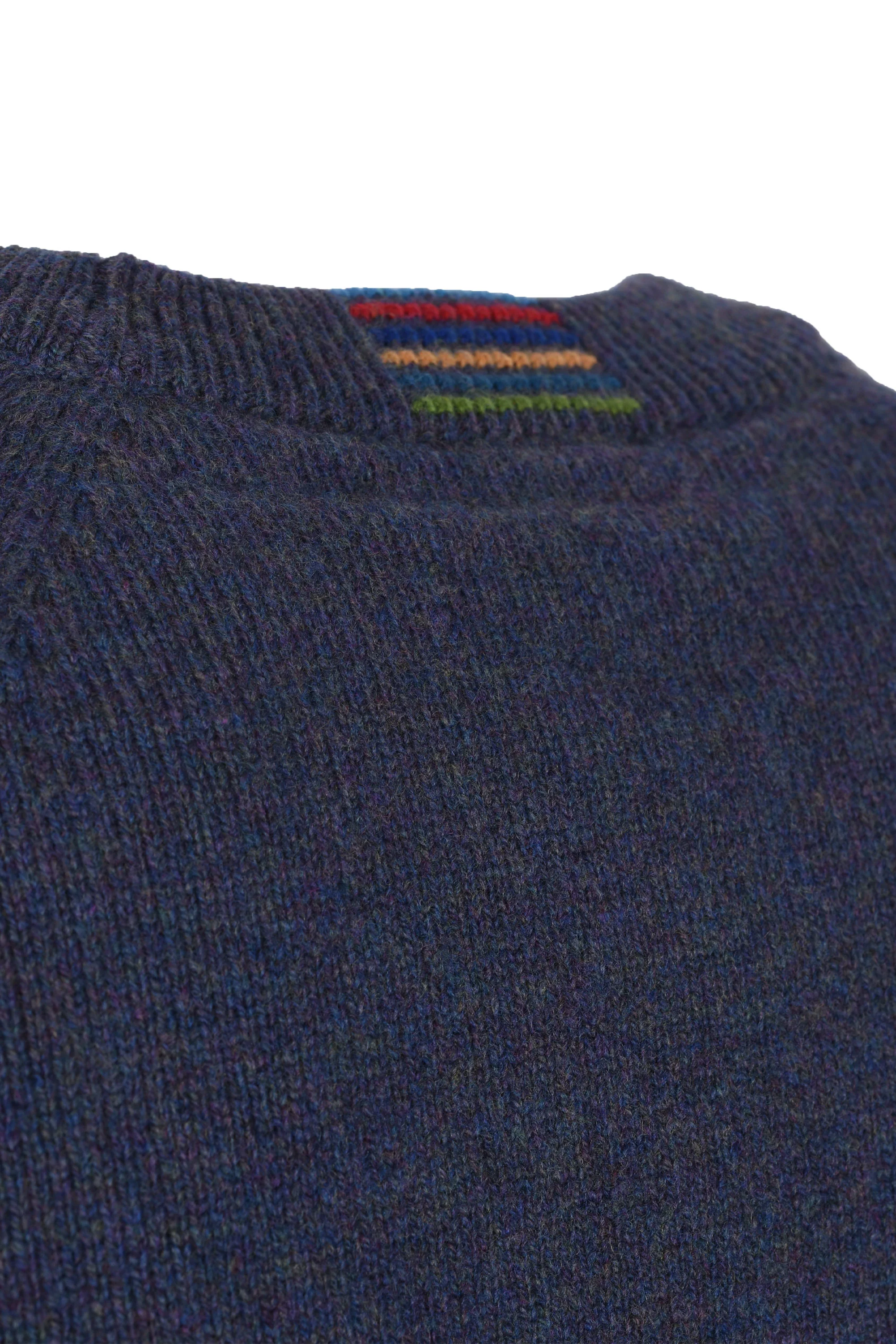 Paul Smith Crew Neck Sweatshirt Dark Violet - Image 5