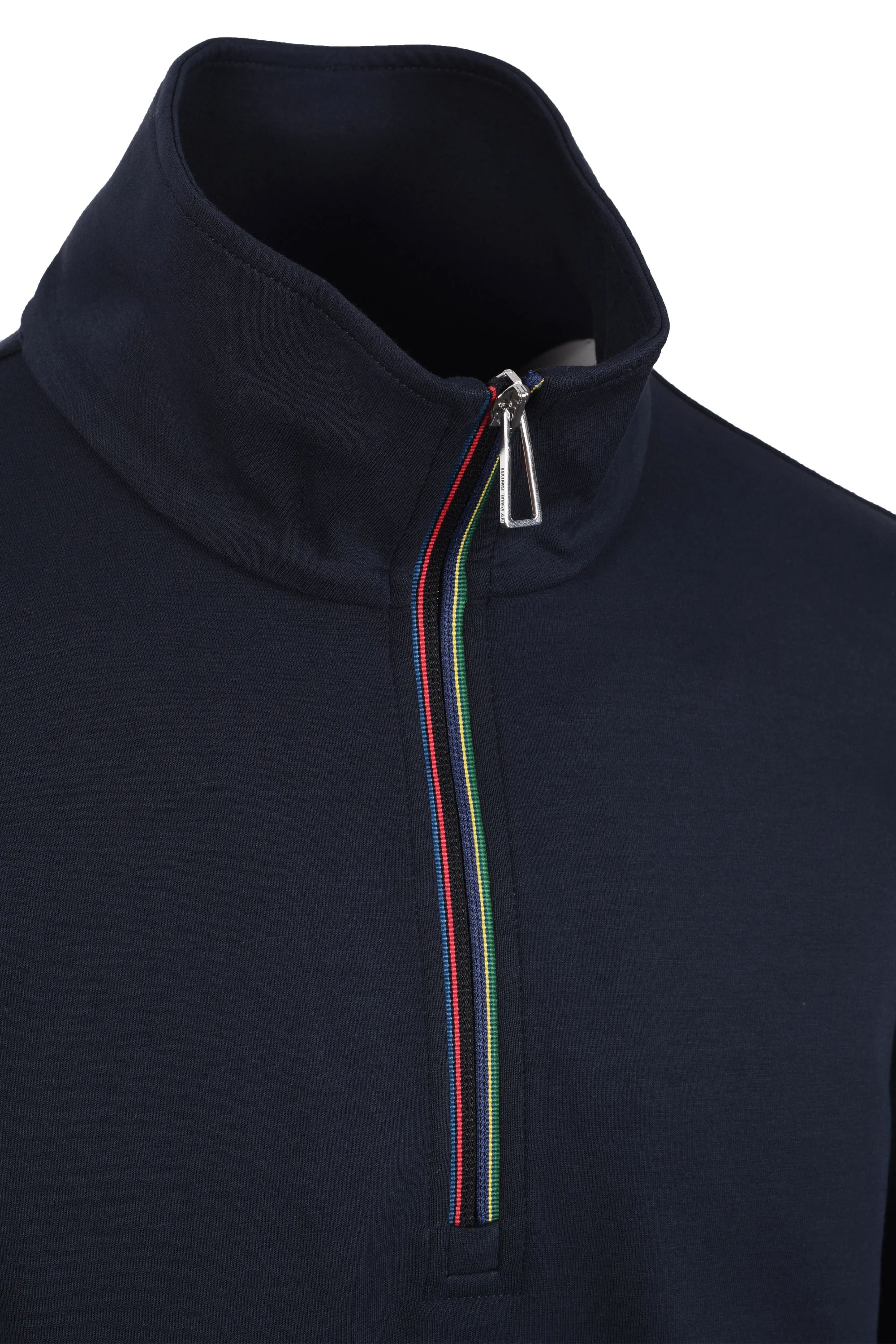 Paul Smith Half Zip Sweatshirt Navy - Image 2