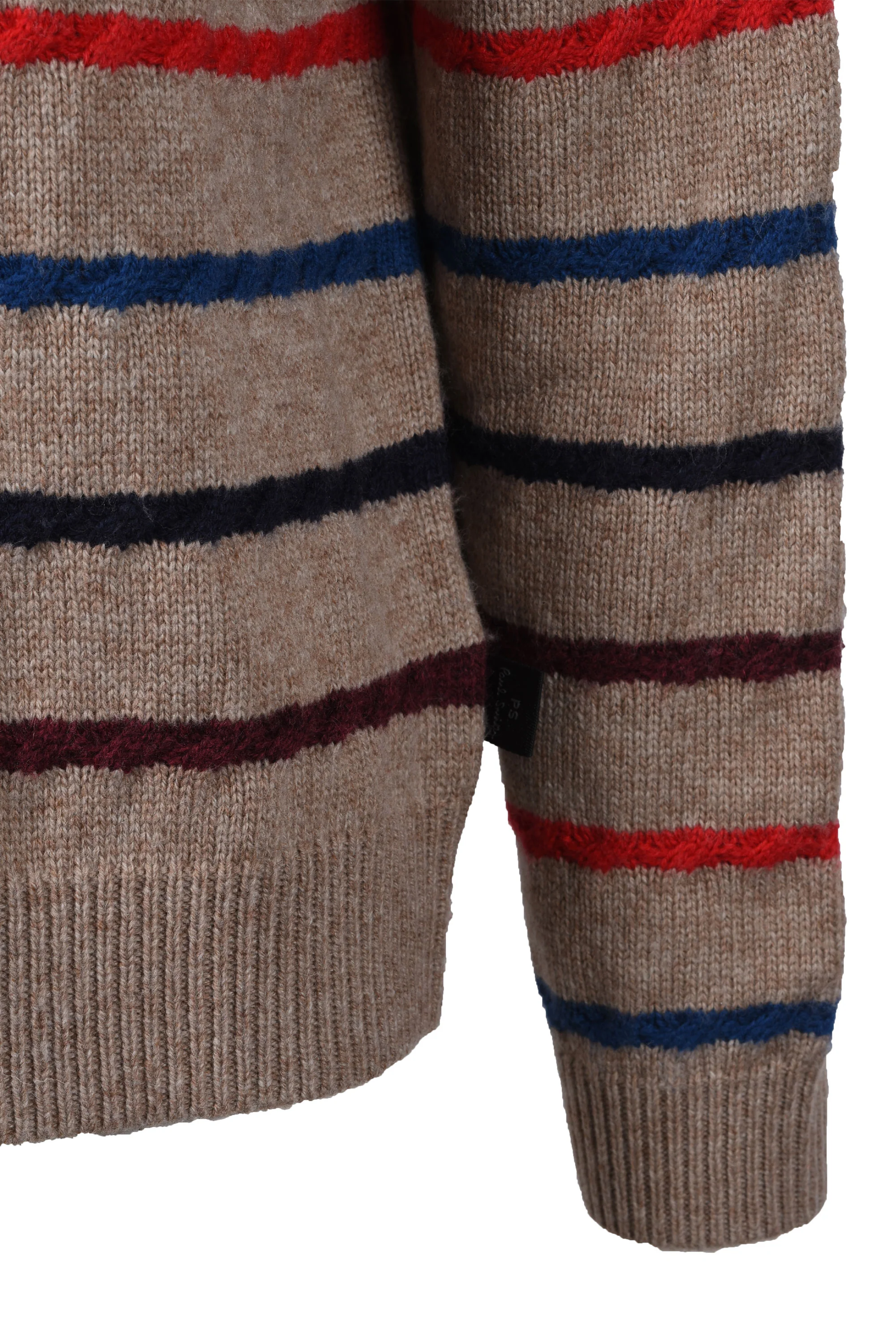 Paul Smith Long Sleeve Polo Sand - Image 3