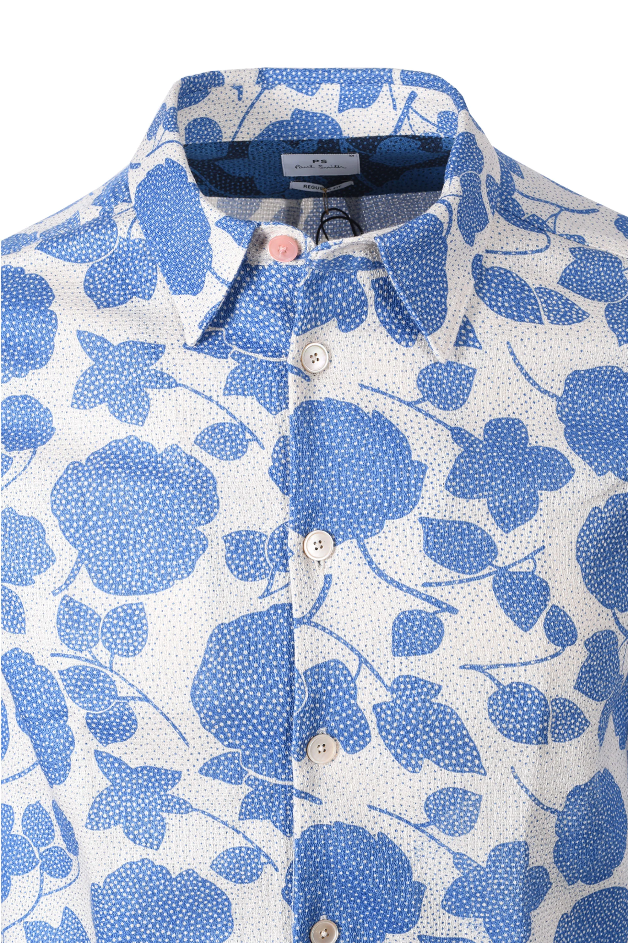 PAUL SMITH LS REGULAR FIT SHIRT BLUE - Image 2