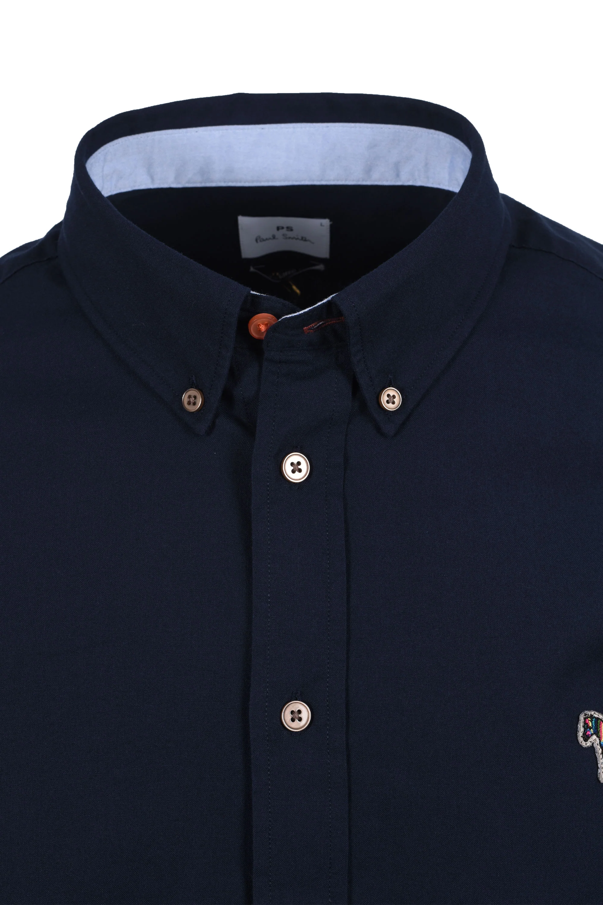 PAUL SMITH LS TAILORED FIT SHIRT NAVY - Image 2