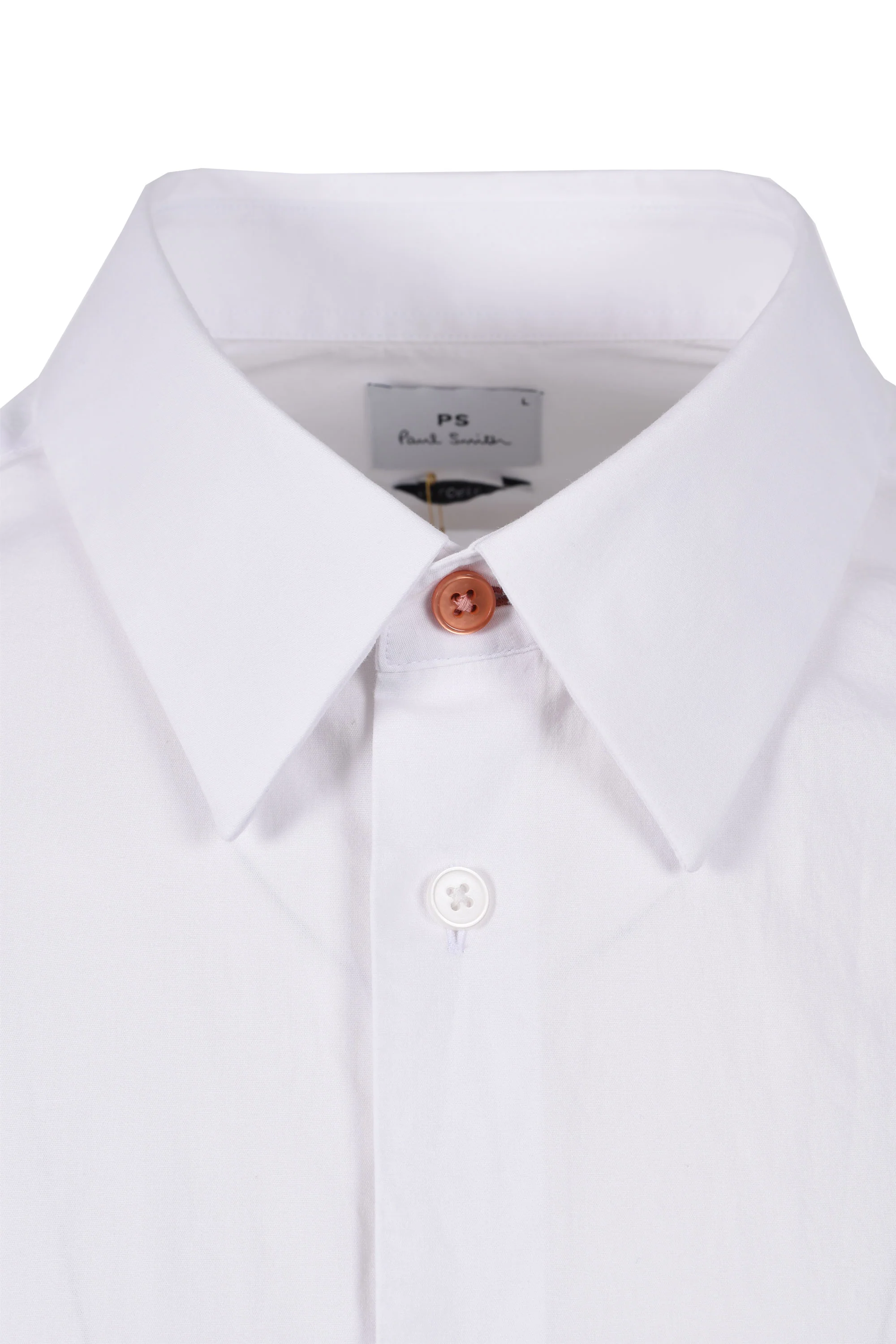 Paul Smith LS Tailored Fit Shirt White - Image 2