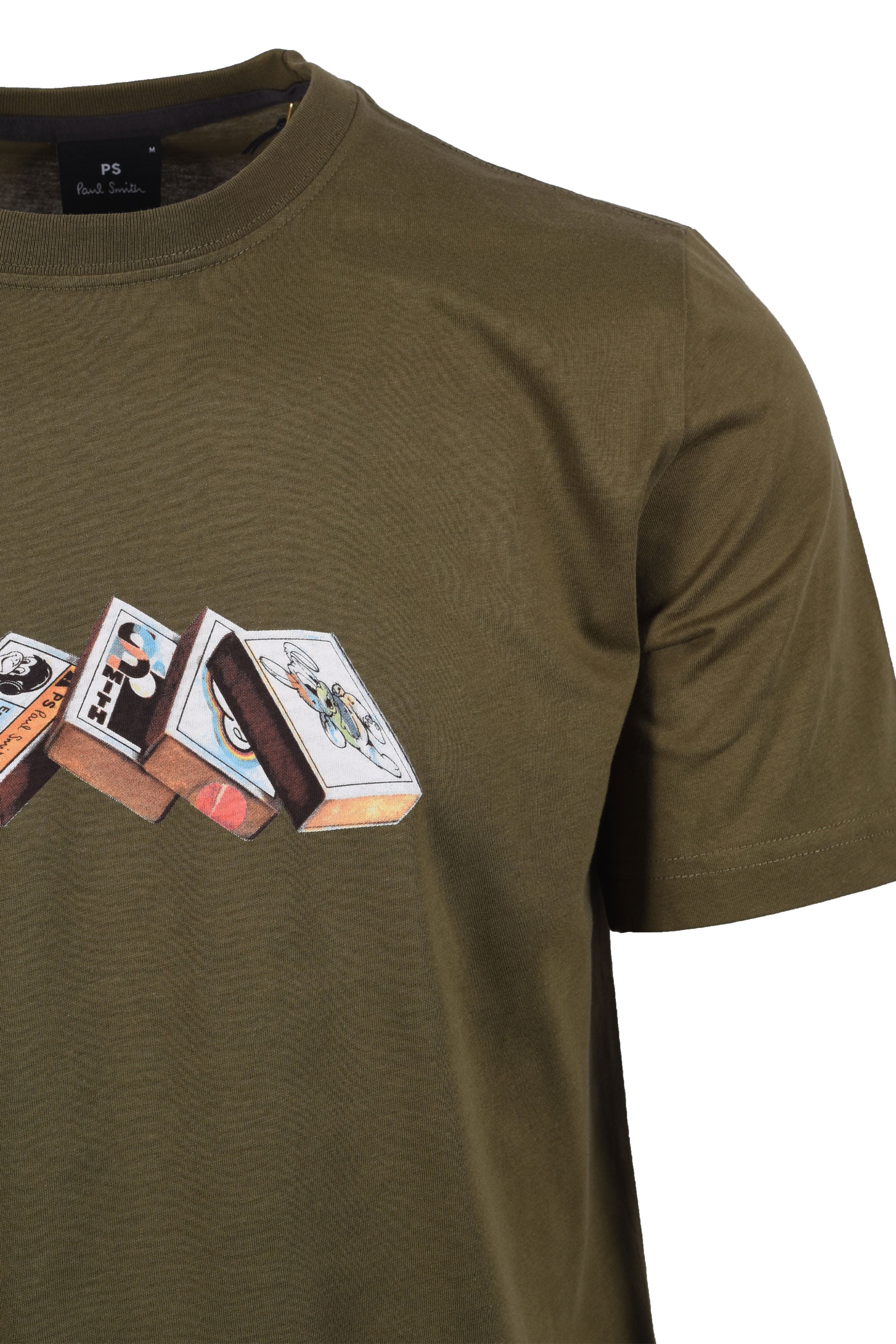 PAUL SMITH MATCHBOXES T-SHIRT SAGE - Image 2