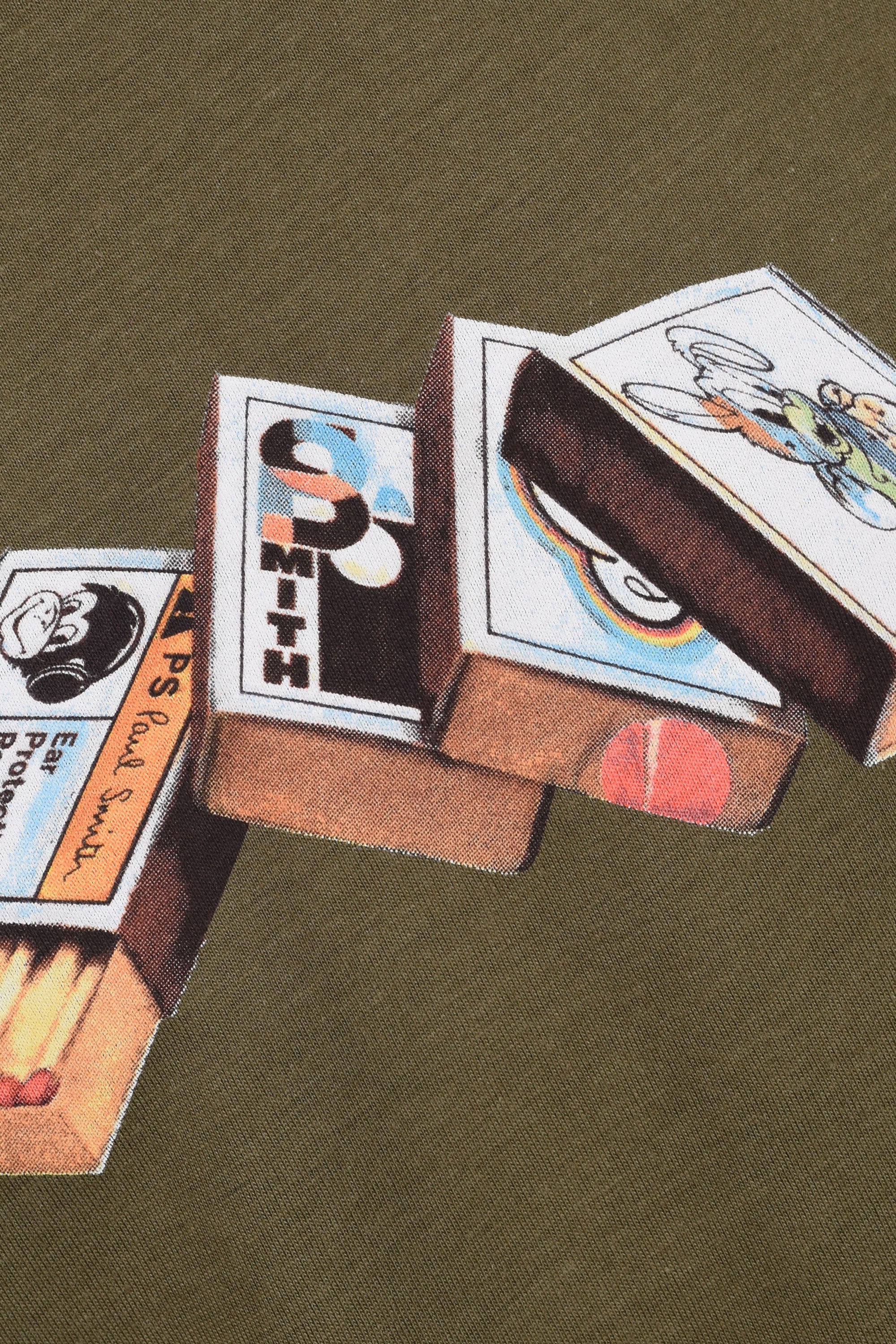 PAUL SMITH MATCHBOXES T-SHIRT SAGE - Image 3