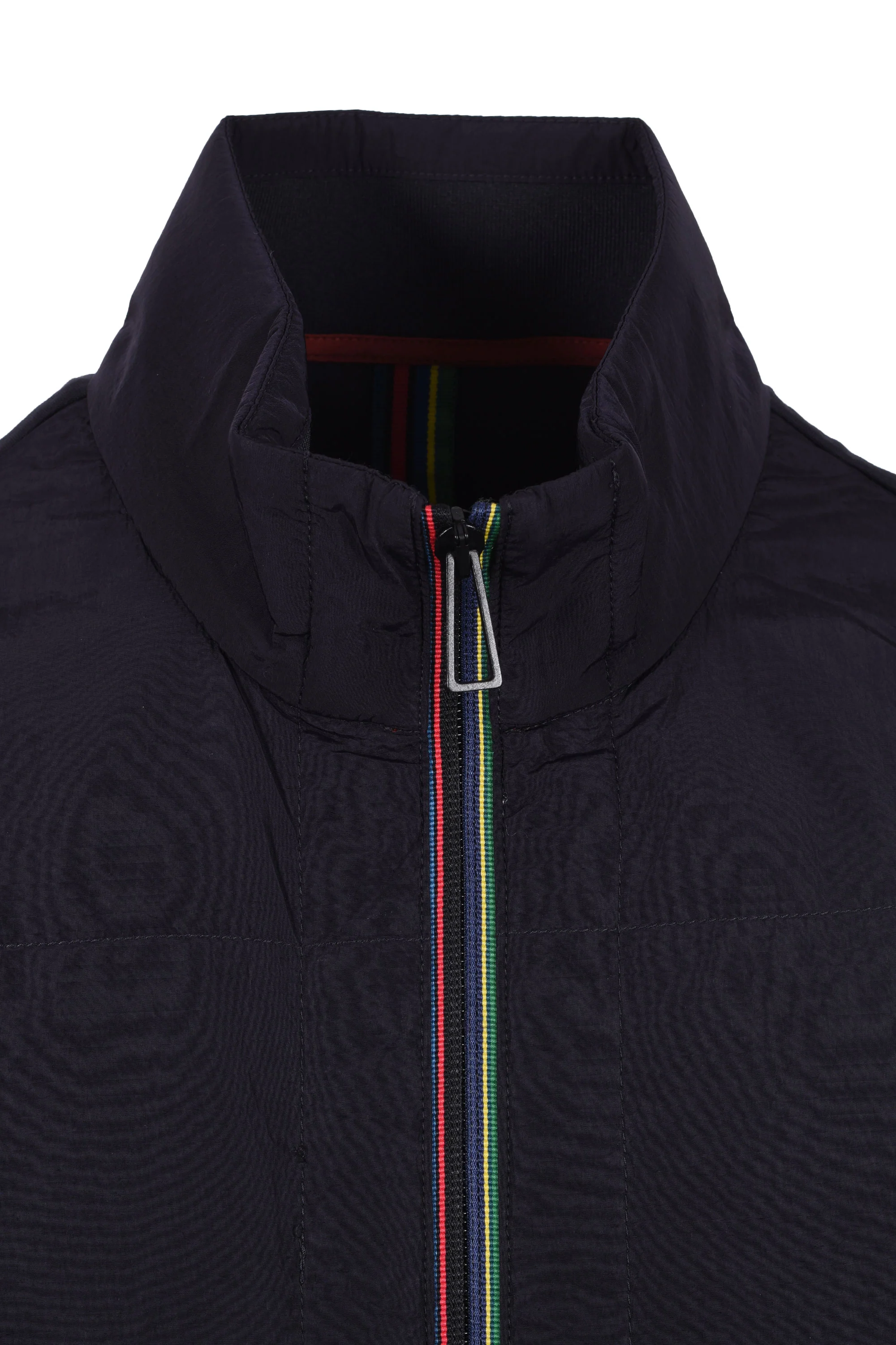 Paul Smith Mixed Media Gilet Dark Navy - Image 2