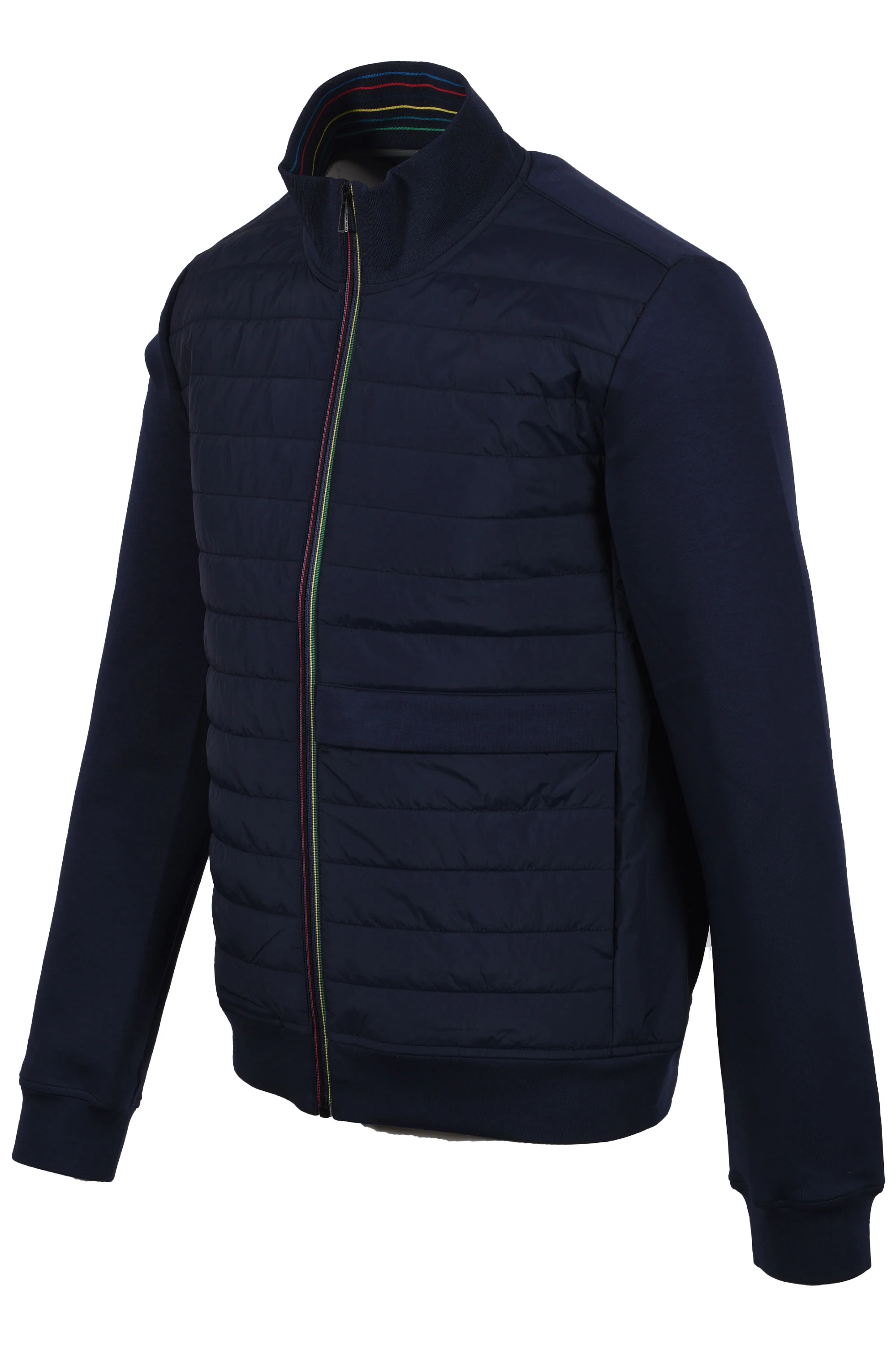 PAUL SMITH MIXED MEDIA JACKET BLUE - Image 2